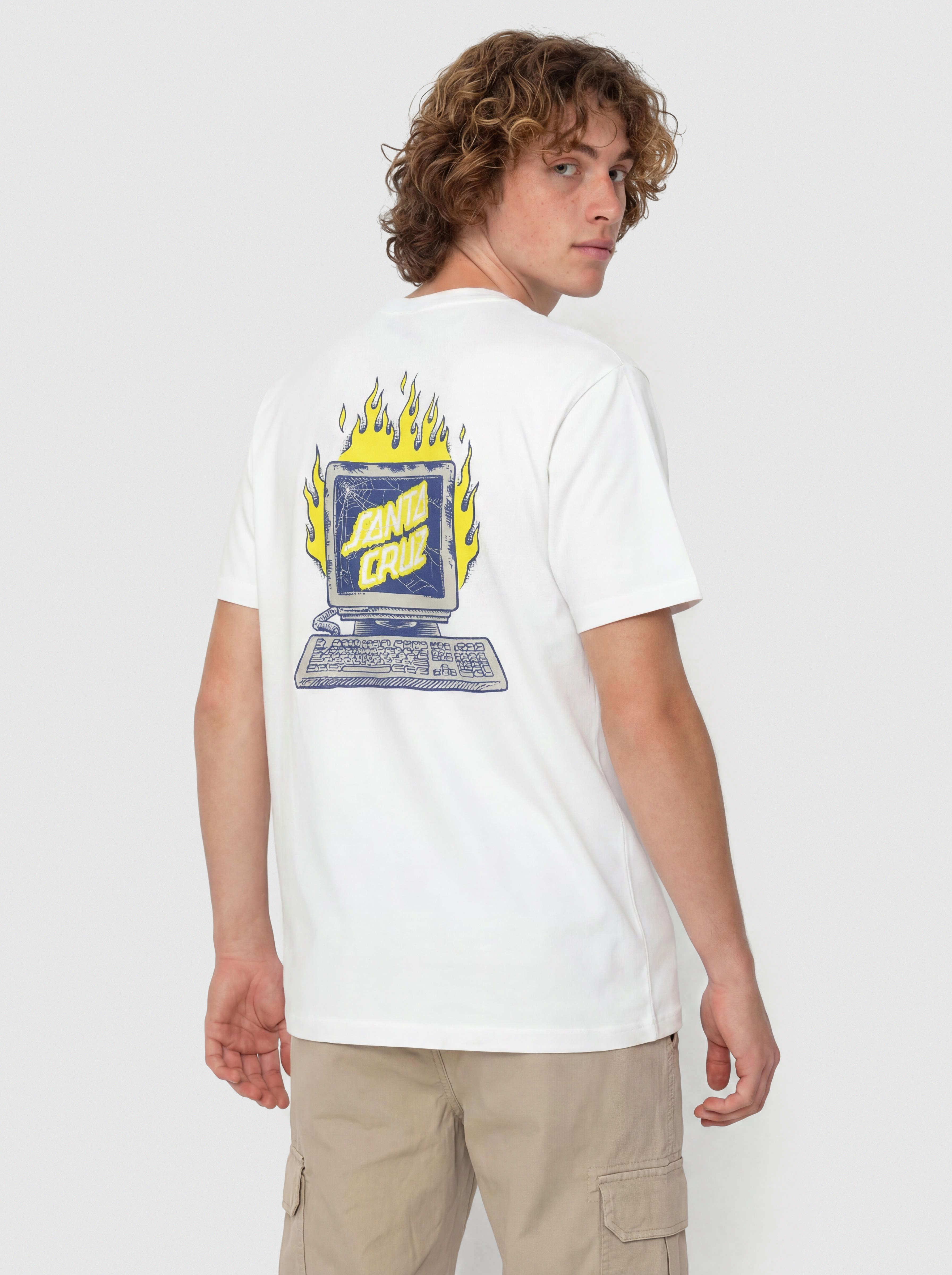 T-shirt Santa Cruz Self Destruct (white)