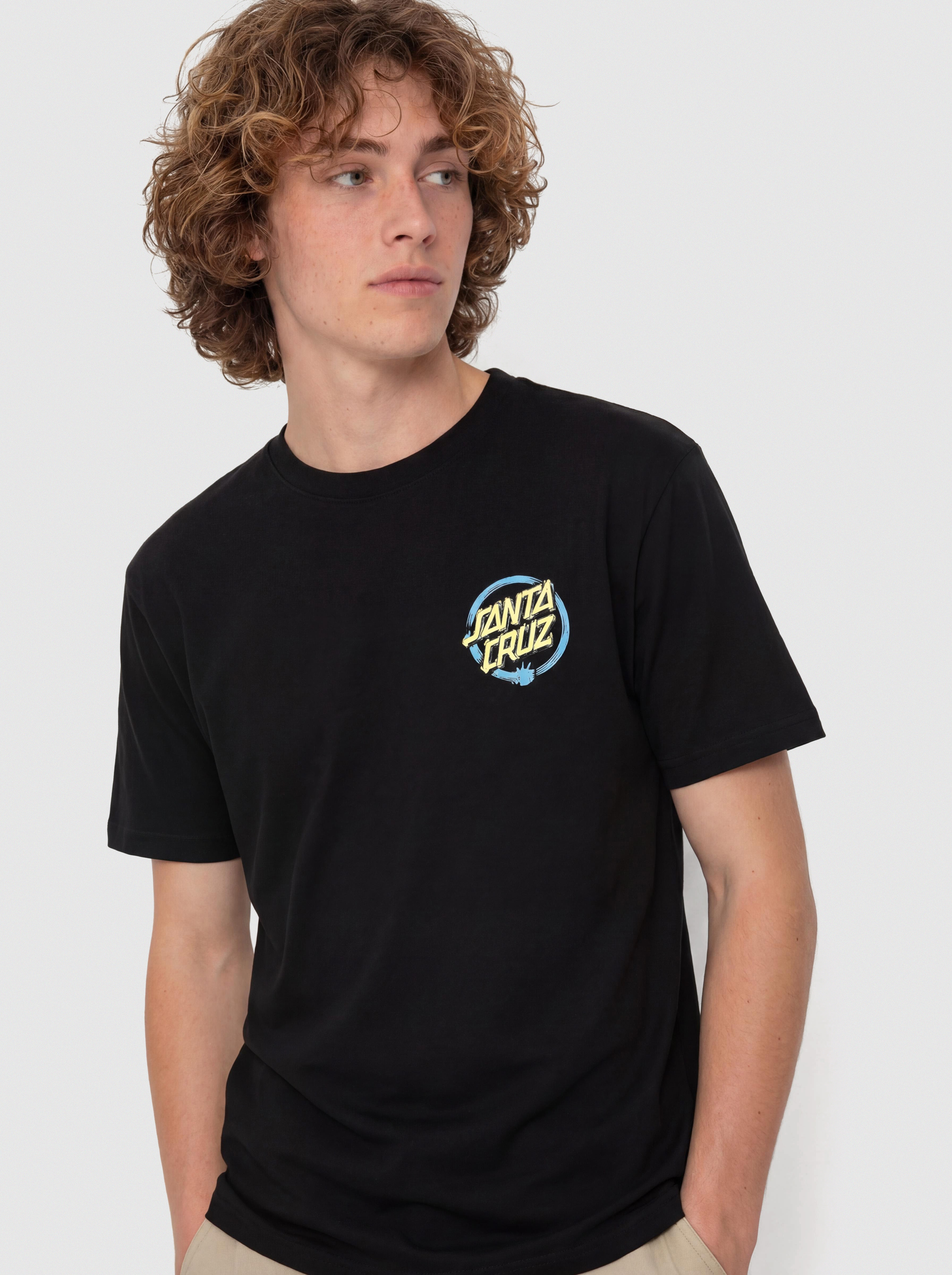 T-shirt Santa Cruz Mako Dot (black)