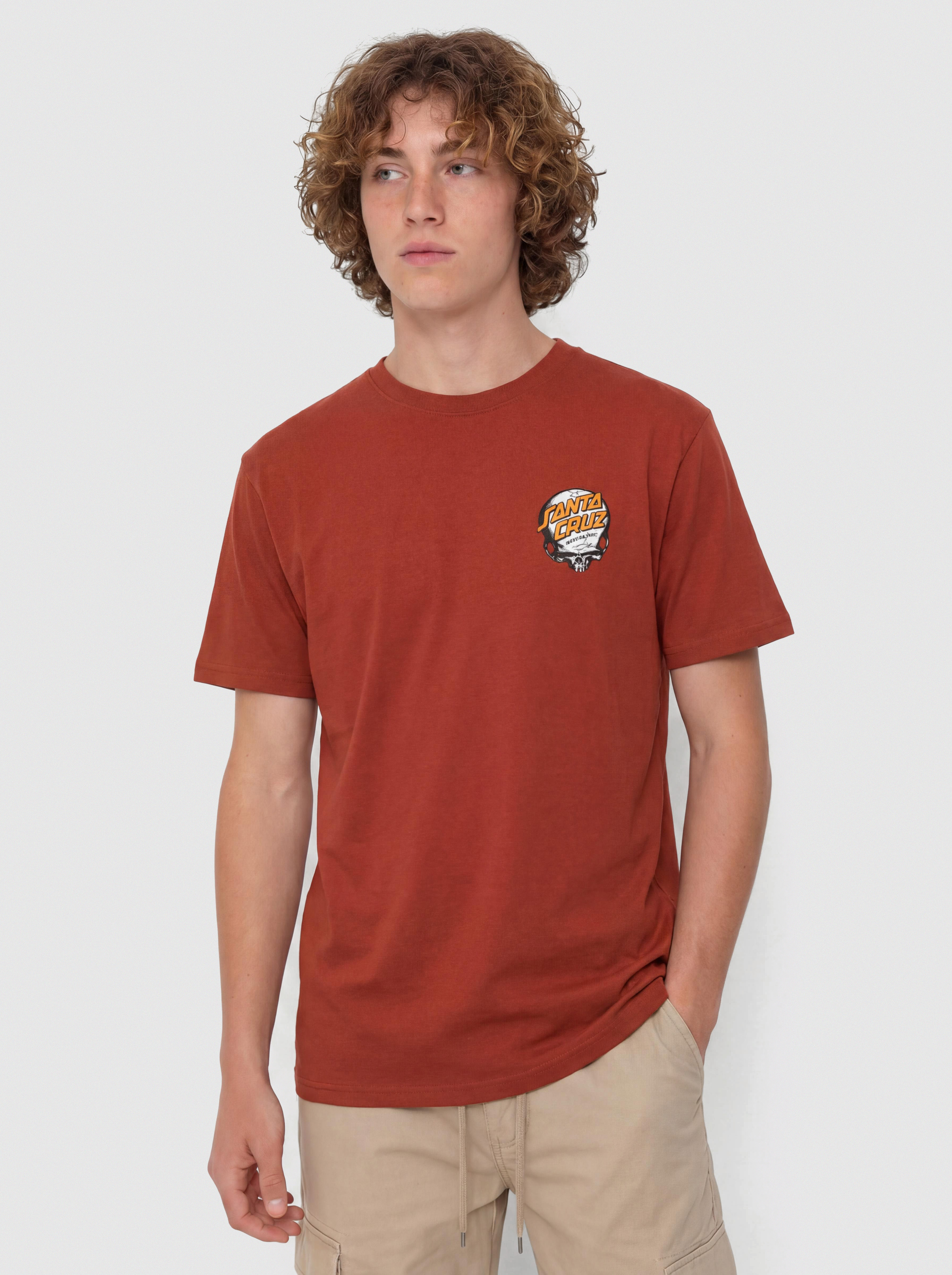 T-shirt Santa Cruz O'Brien Scream Reaper (dark rust)