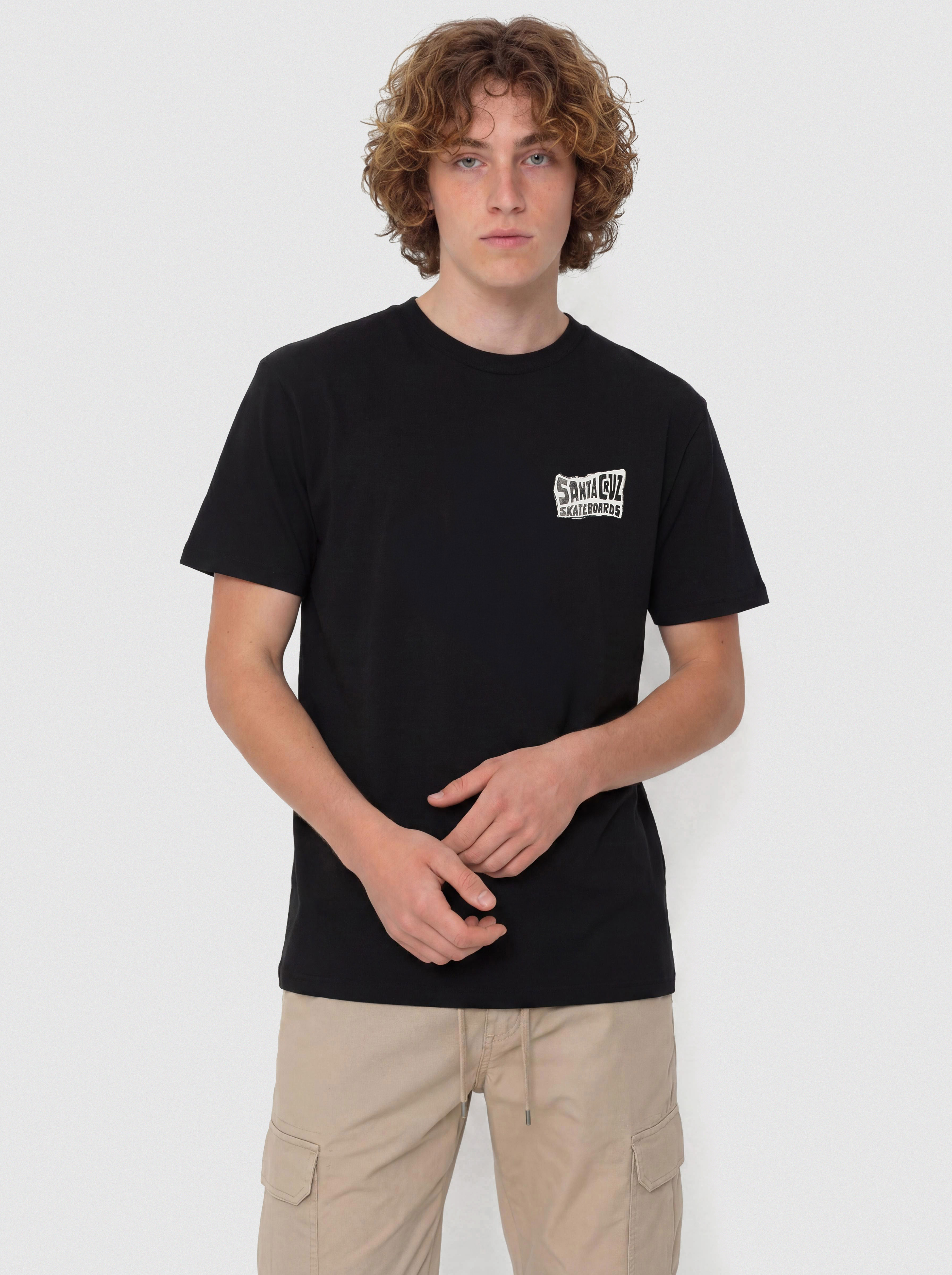 T-shirt Santa Cruz Collage Hand (black)