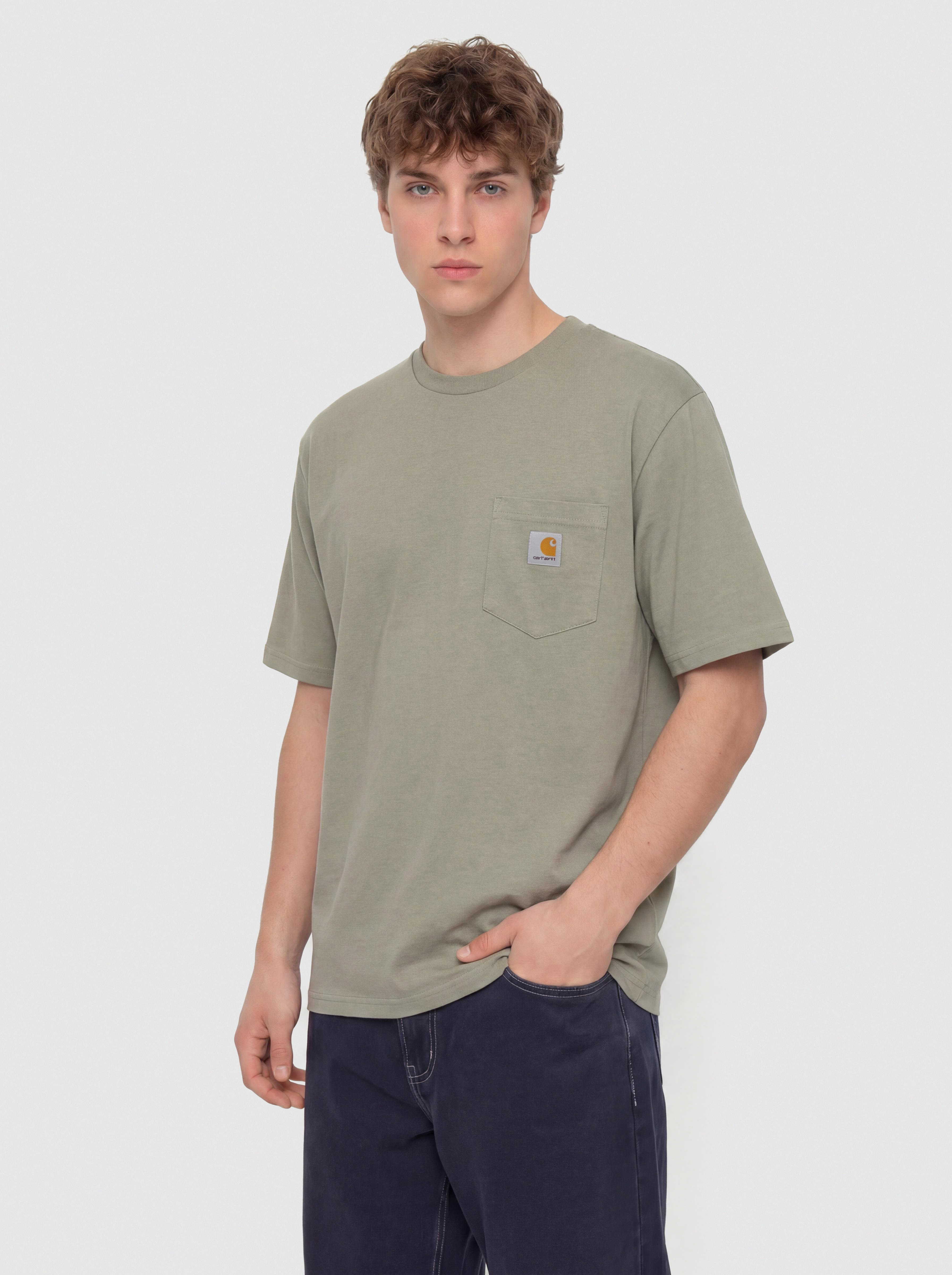 T-shirt Carhartt WIP Pocket (shady green)