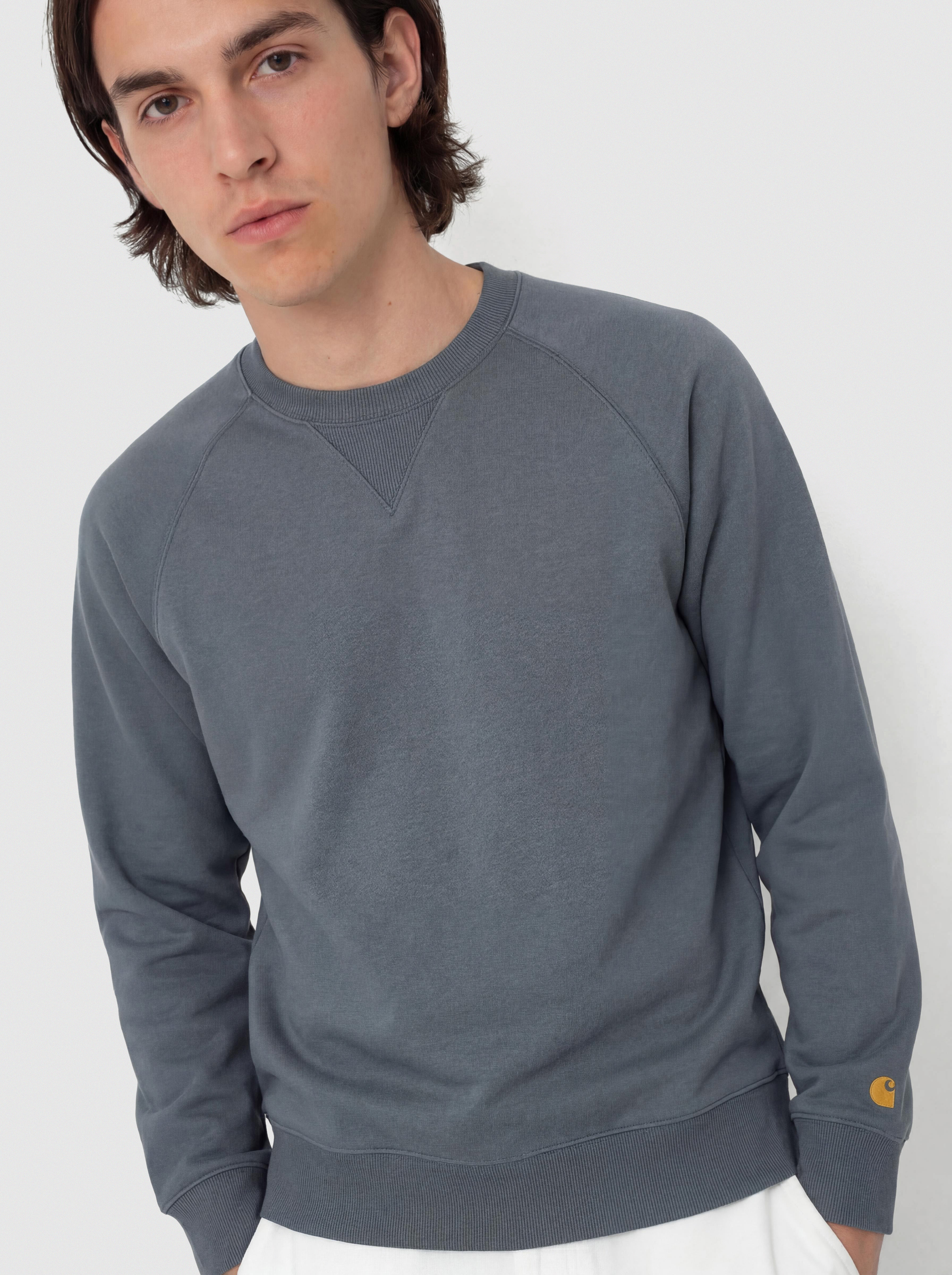 Bluza Carhartt WIP Chase (cozy blue/gold)
