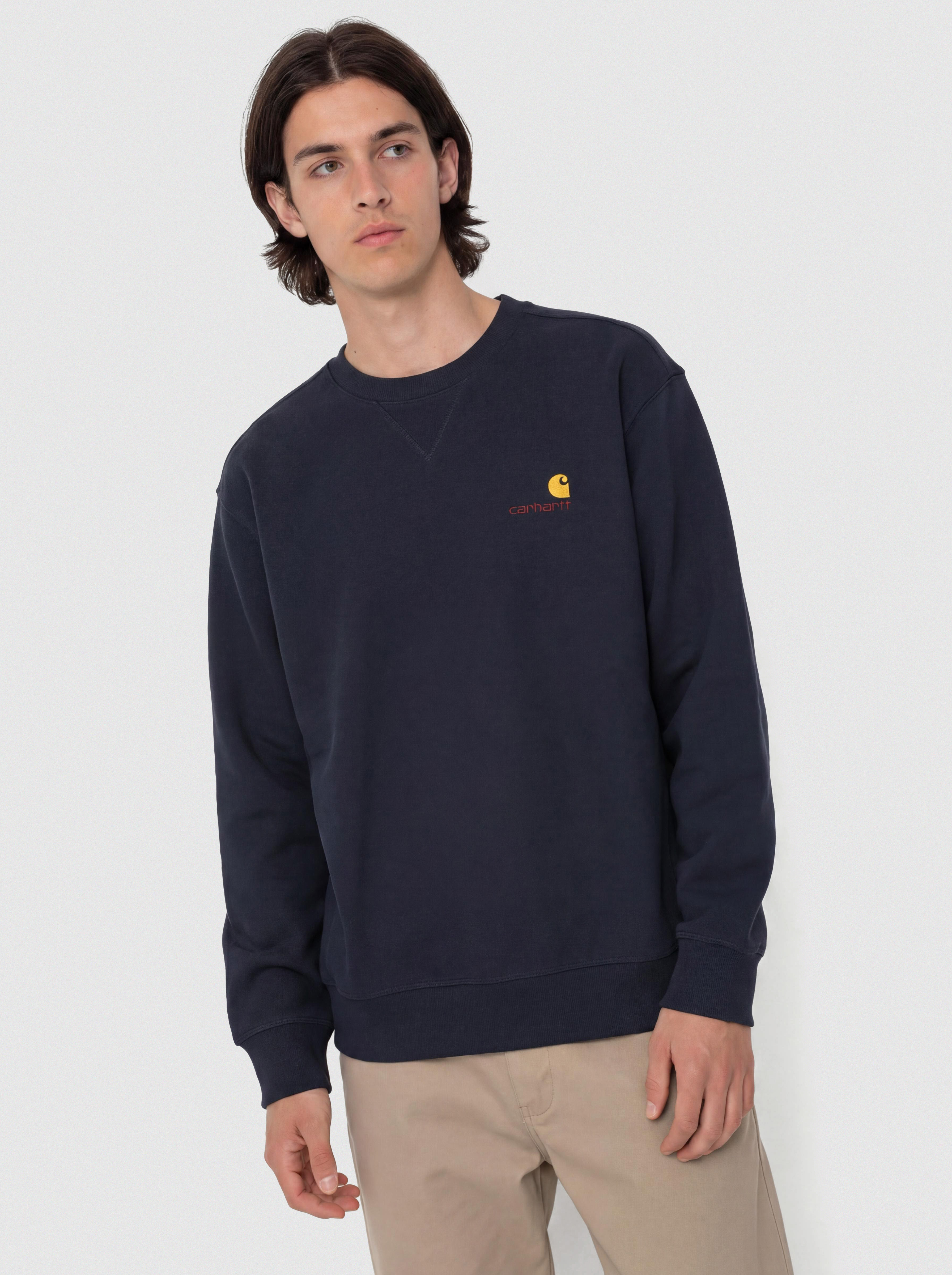 Bluza Carhartt WIP American Script (deep night)