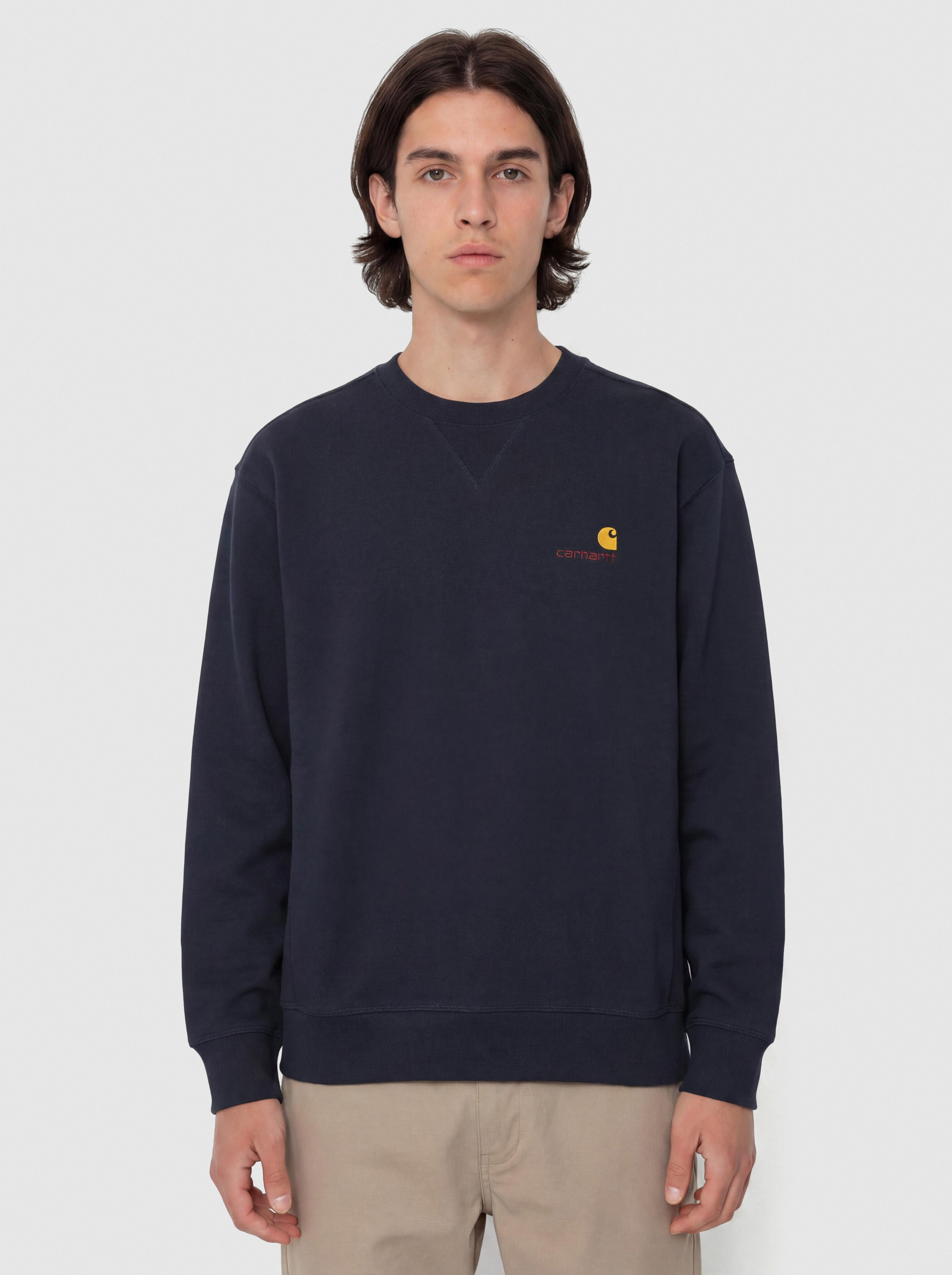 Bluza Carhartt WIP American Script (deep night)