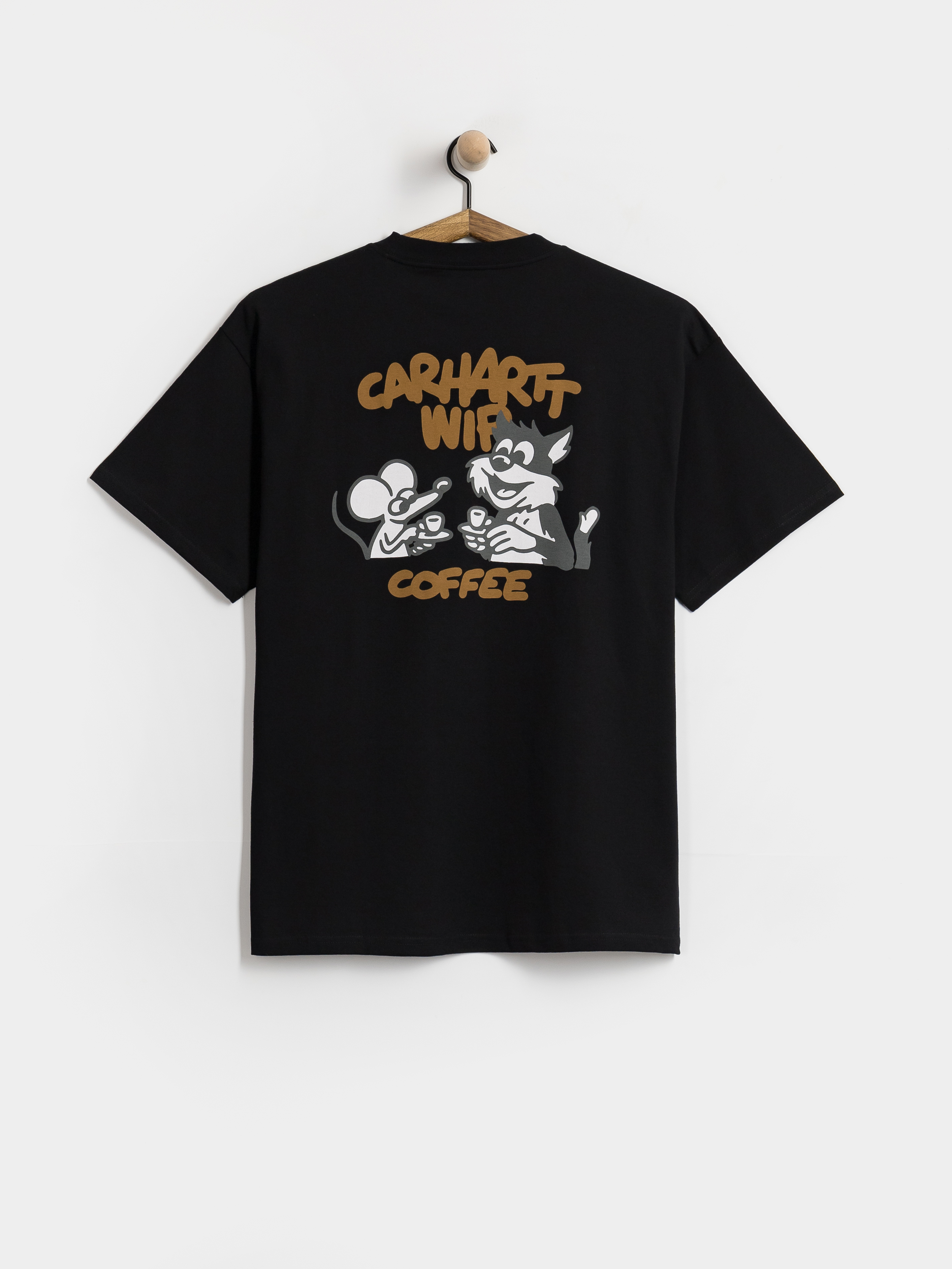 T-shirt Carhartt WIP Coffee Break (black)