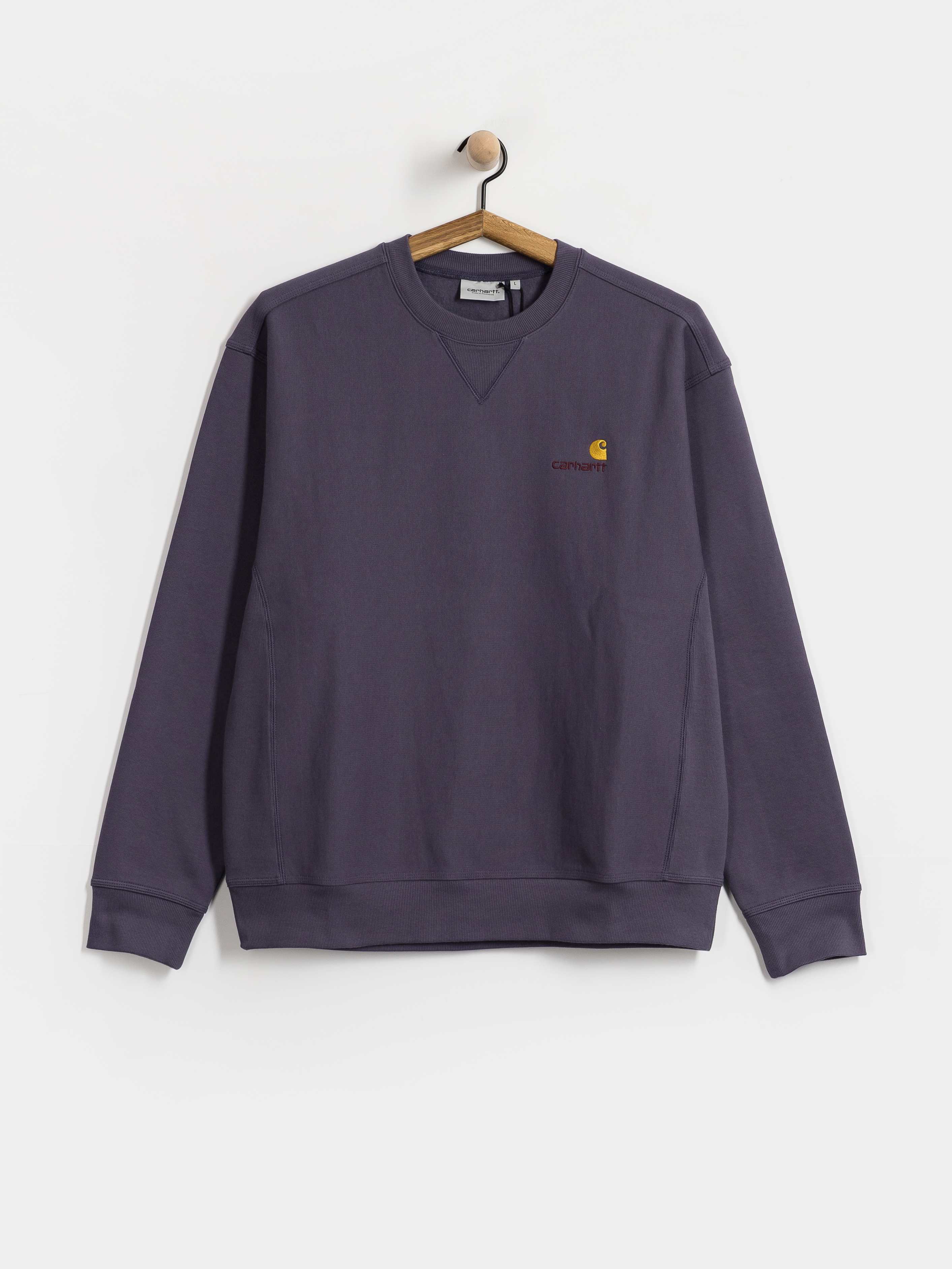 Bluza Carhartt WIP American Script (shady purple)
