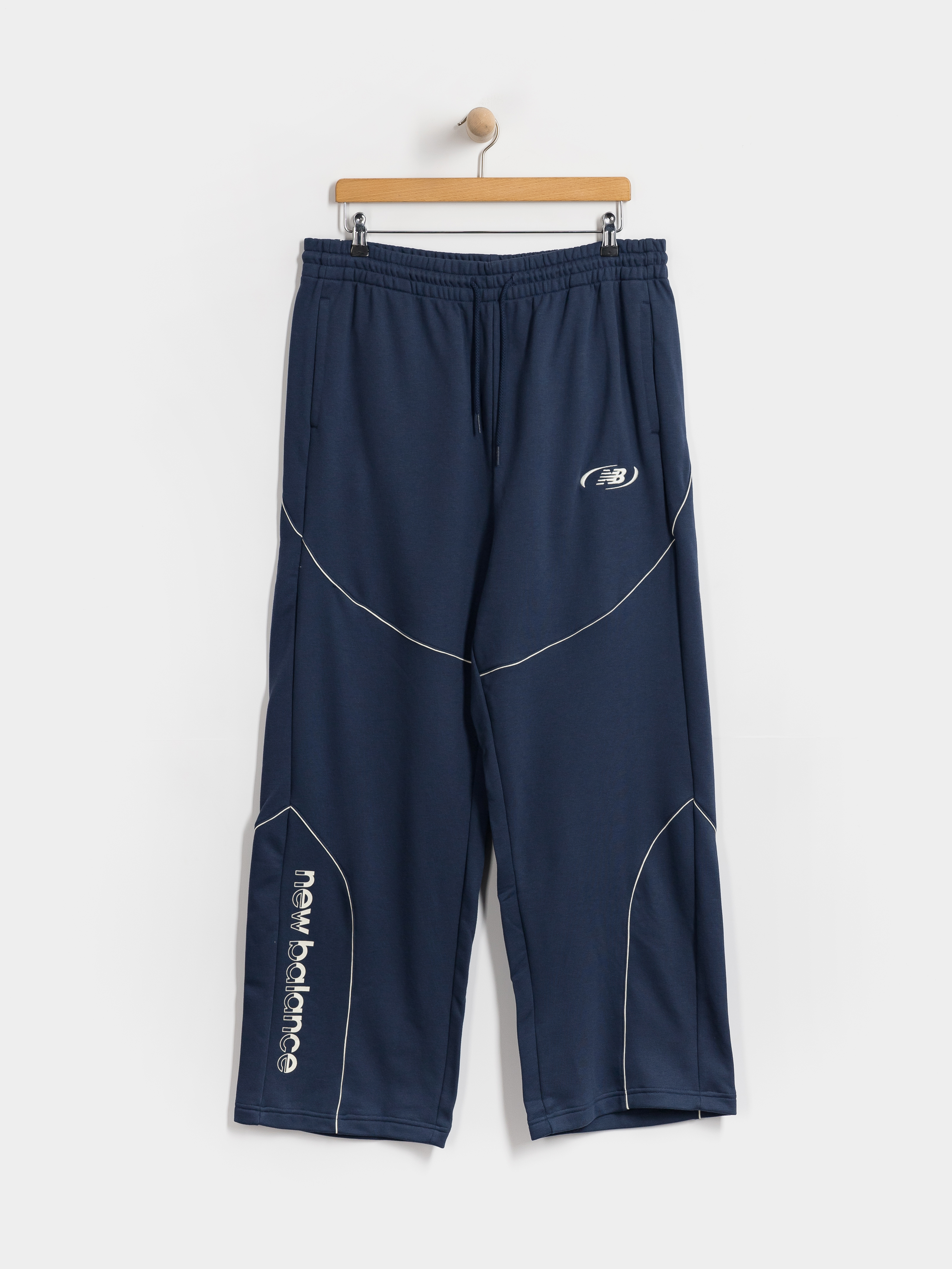 Spodnie New Balance Trackside French Terry (navy)