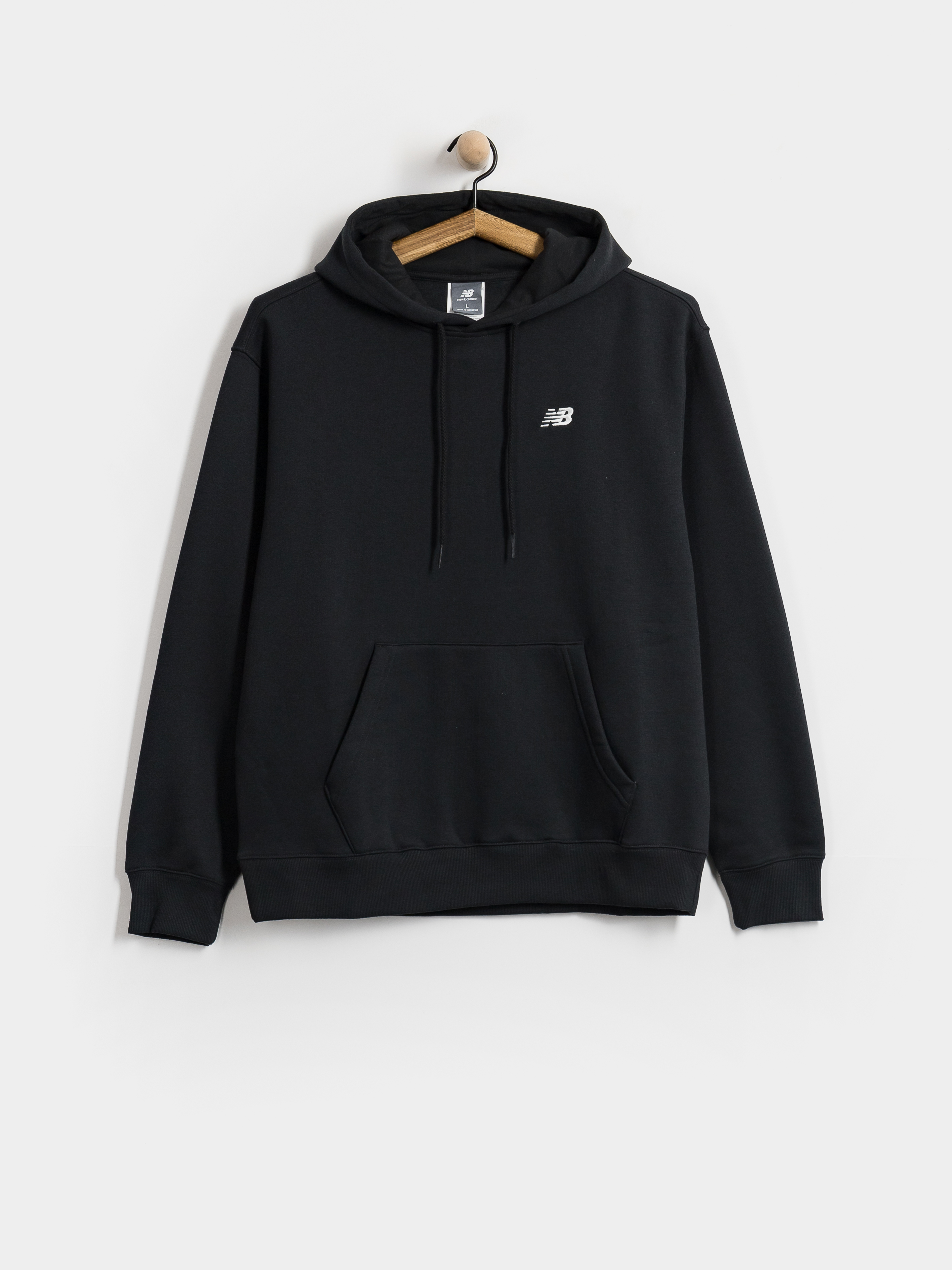 Bluza z kapturem New Balance Sport Essentials Fleece HD (black)