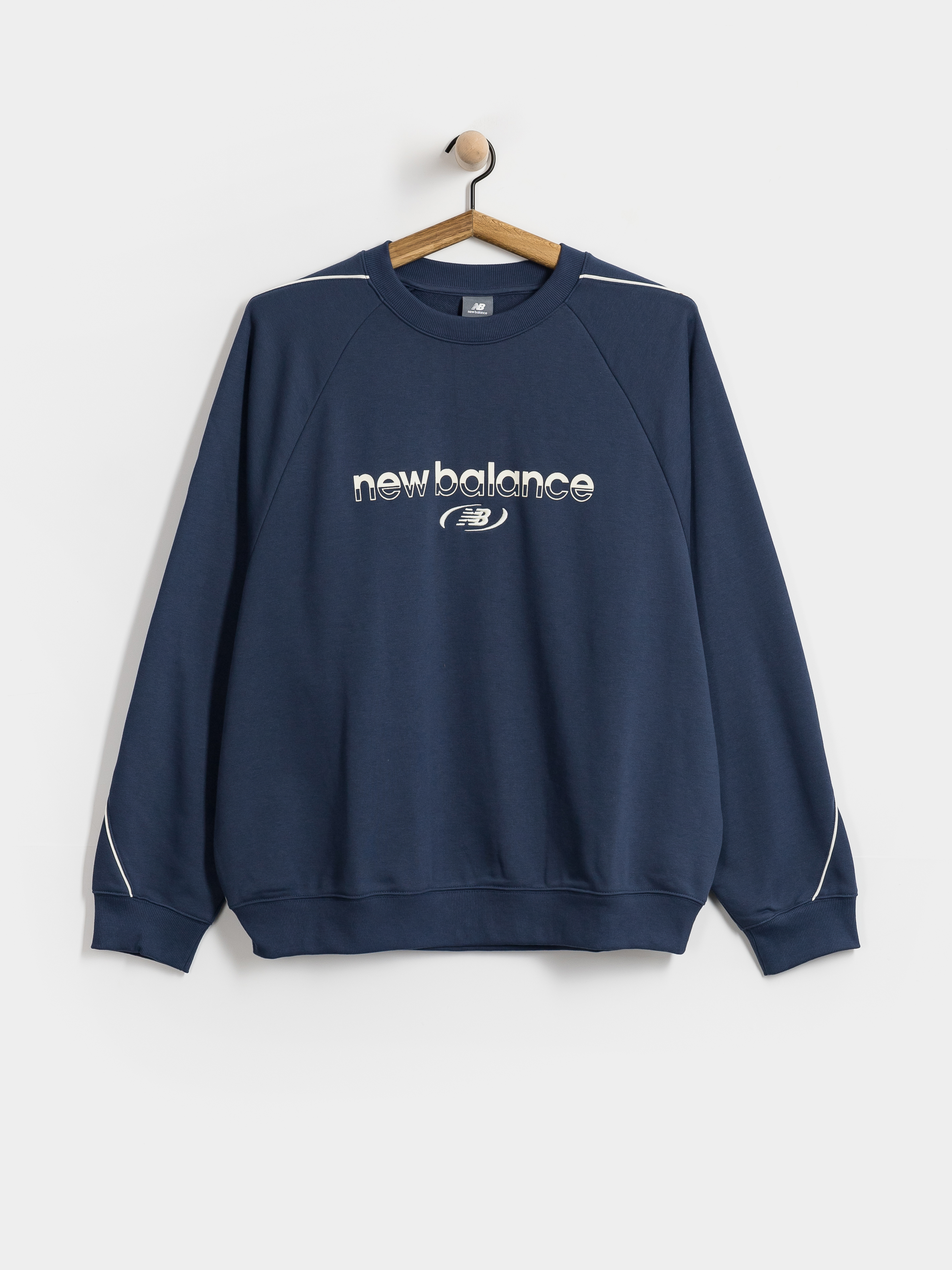 Bluza New Balance Trackside French Terry (navy)