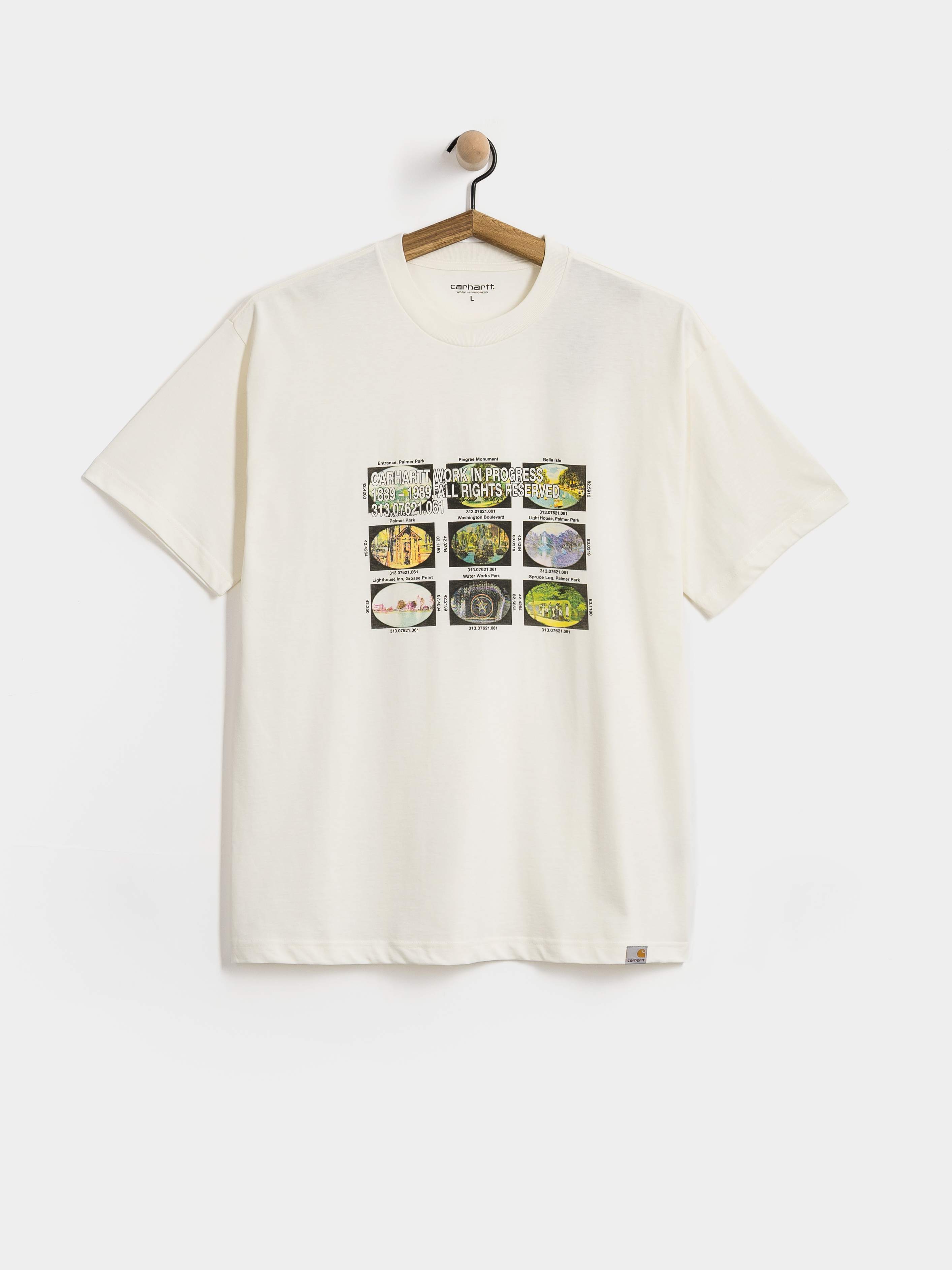 T-shirt Carhartt WIP Coordinates (wax)