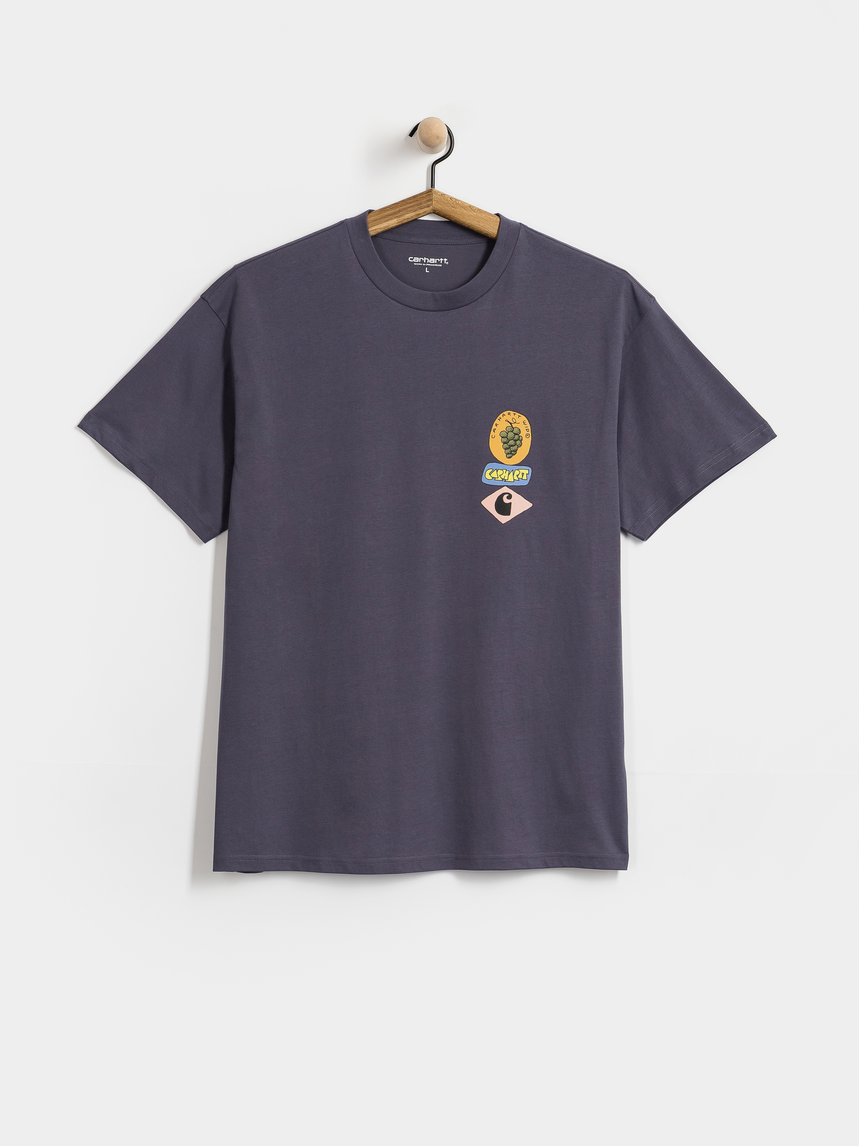 T-shirt Carhartt WIP Stacked Grapes (shady purple)