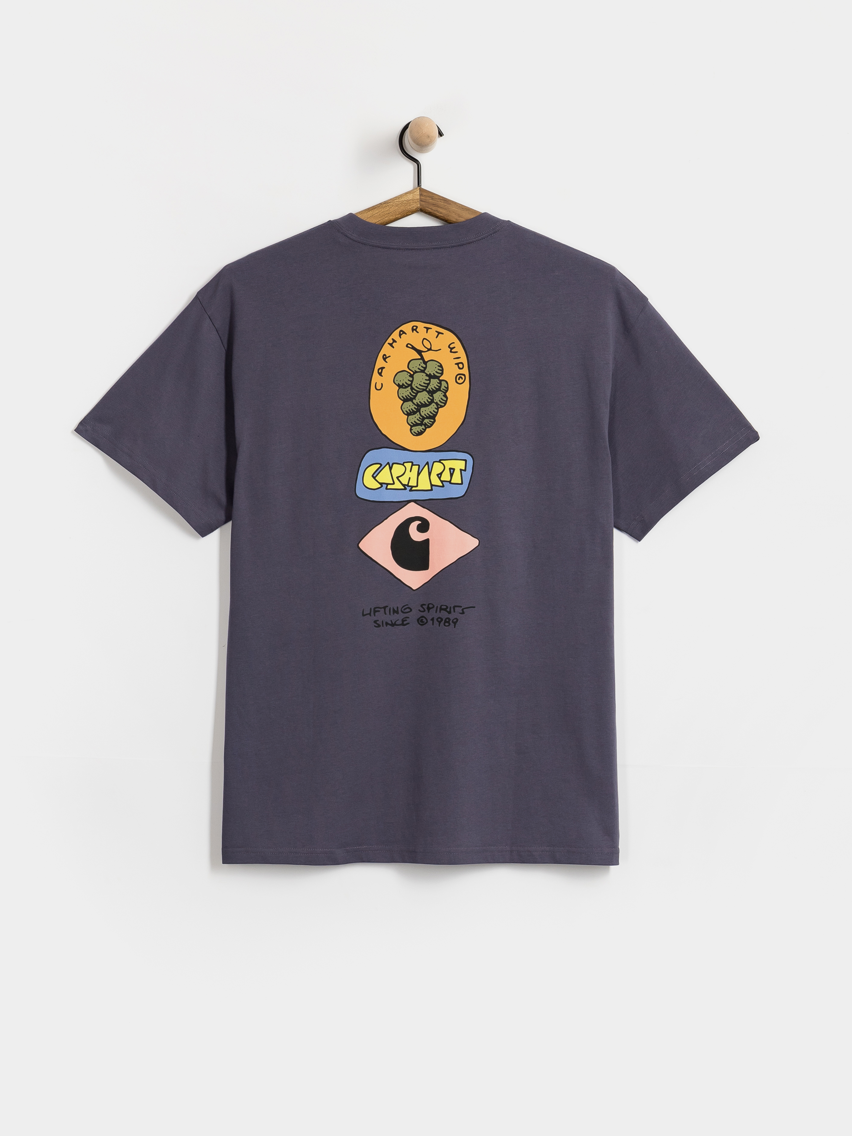 T-shirt Carhartt WIP Stacked Grapes (shady purple)