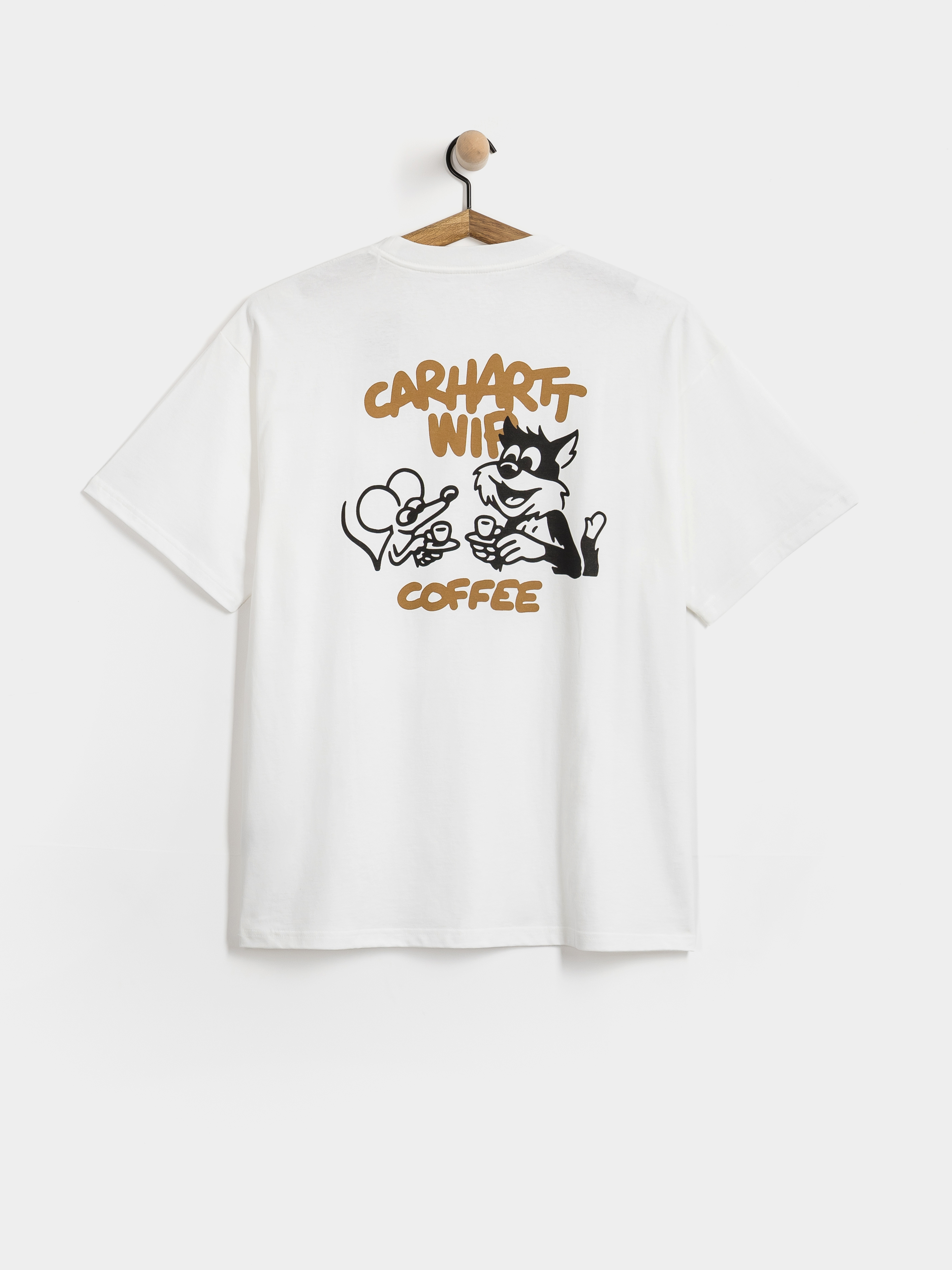 T-shirt Carhartt WIP Coffee Break (white)