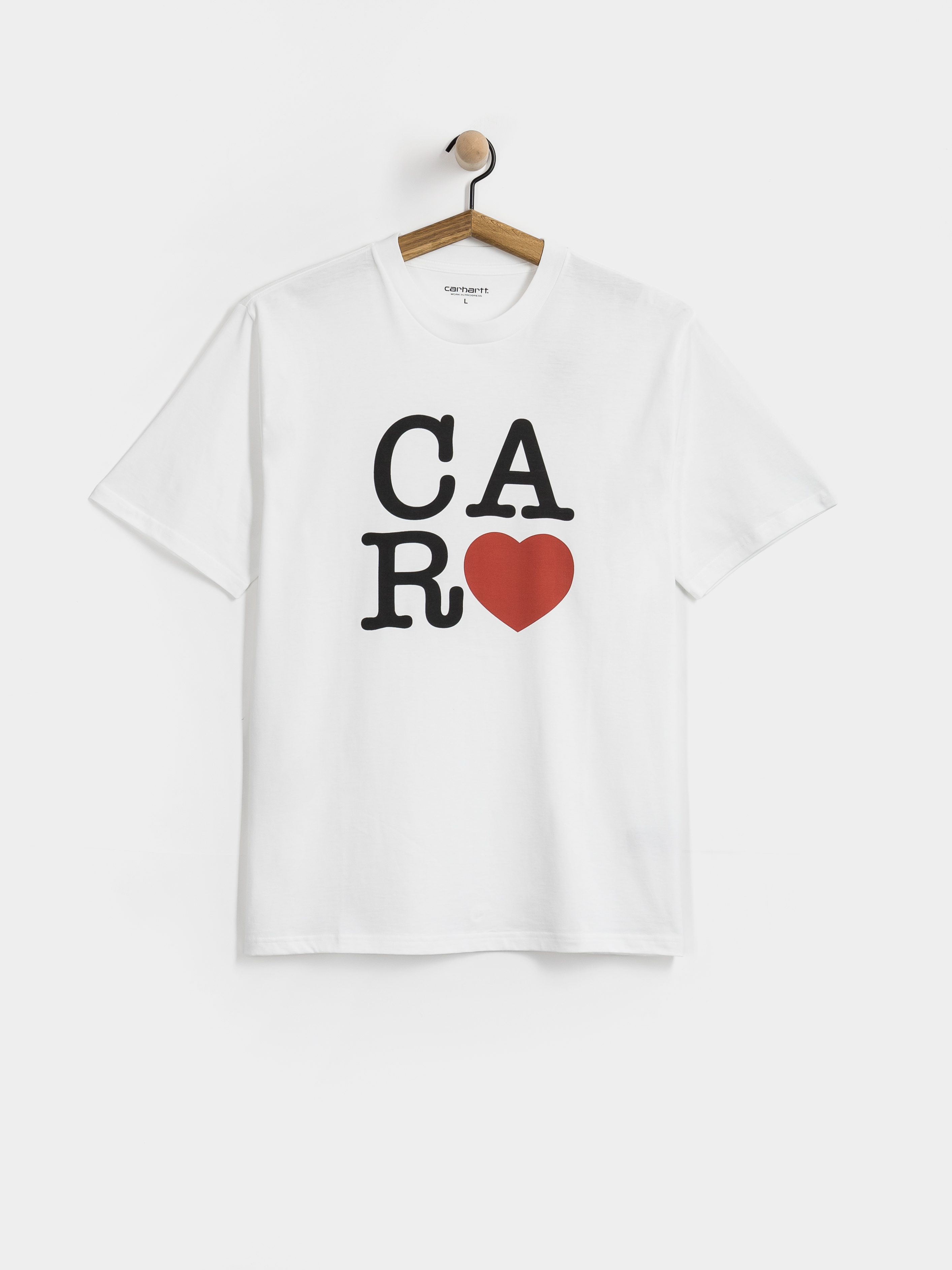 T-shirt Carhartt WIP I Hartt (white)
