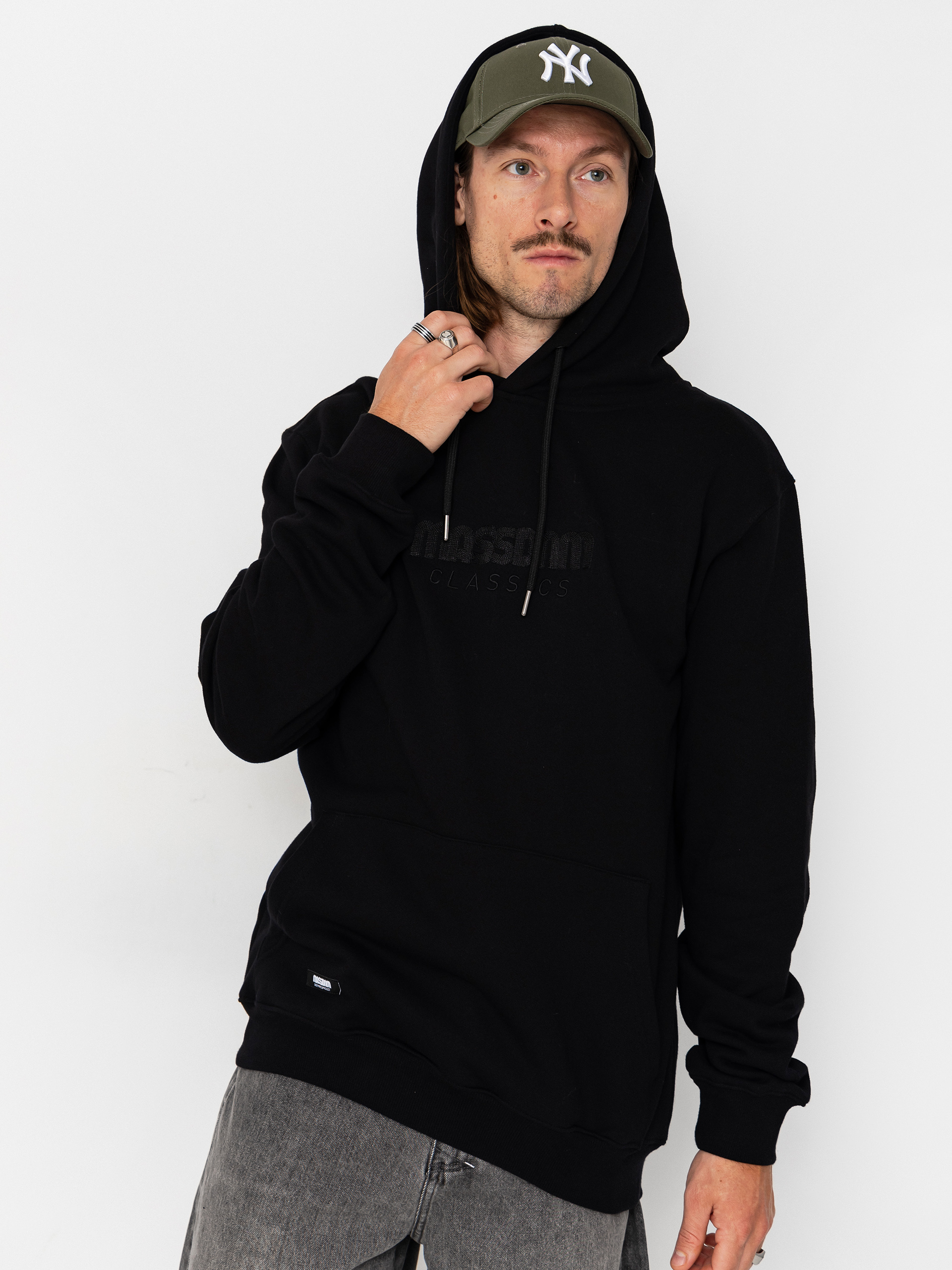 Bluza z kapturem MassDnm Classics Light HD (black)