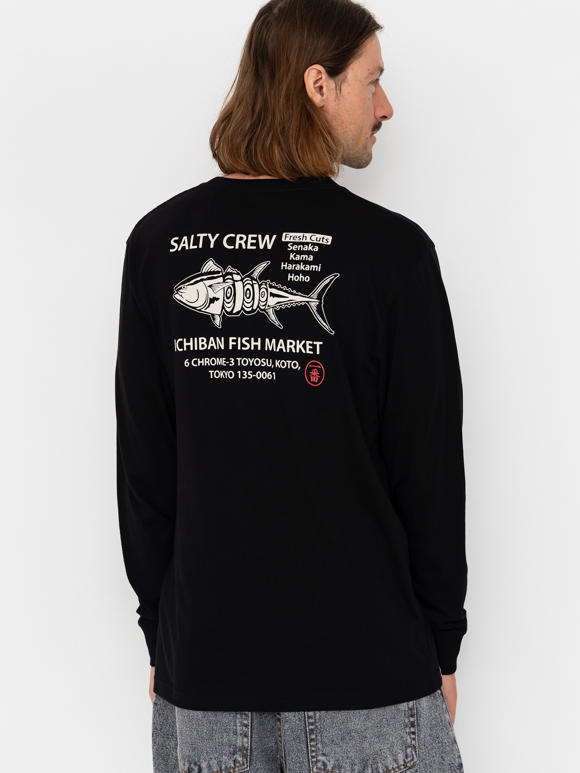 Longsleeve Salty Crew Ichiban (black)