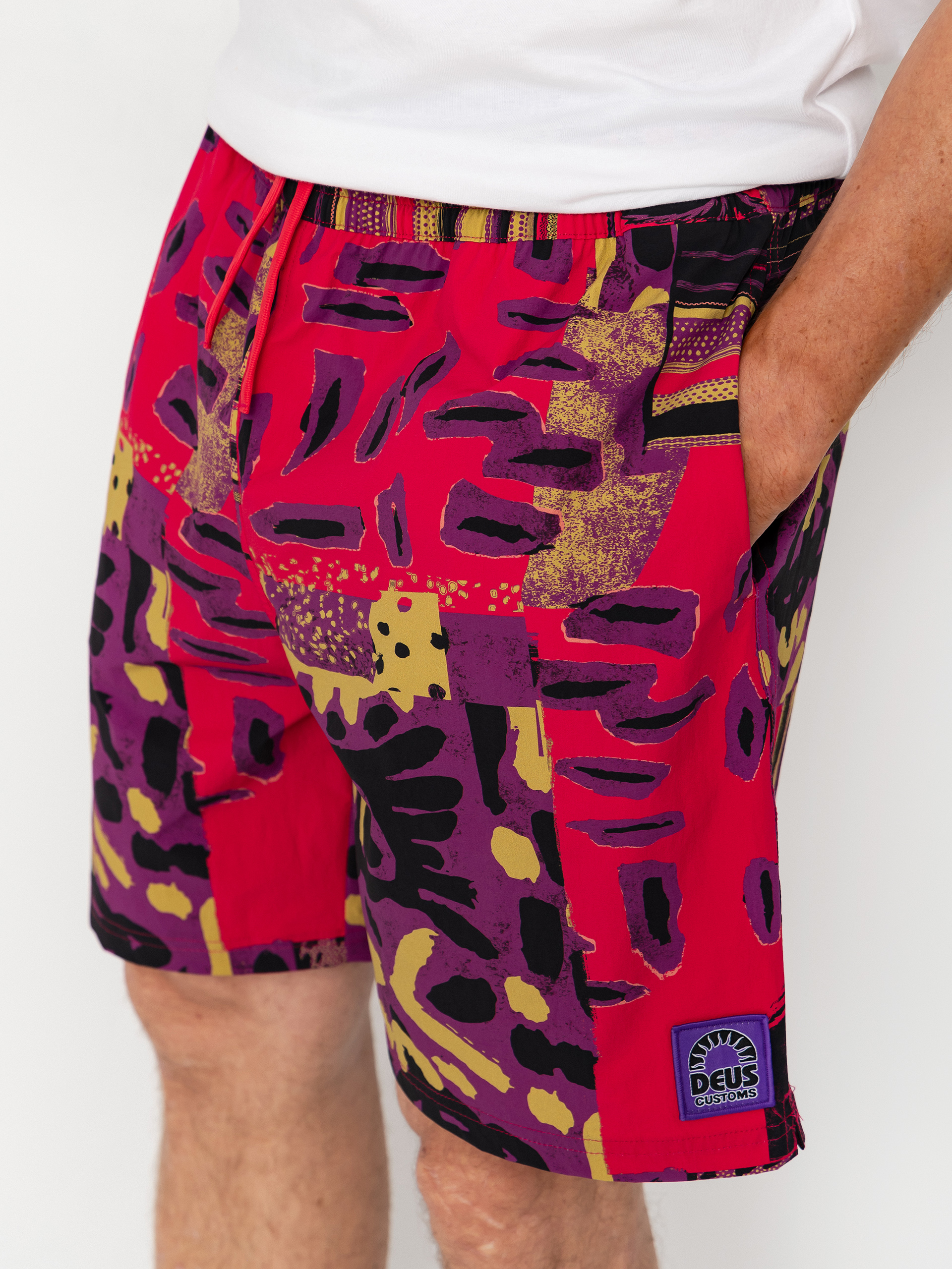 Szorty Deus Ex Machina Freamon Swim (melon red)