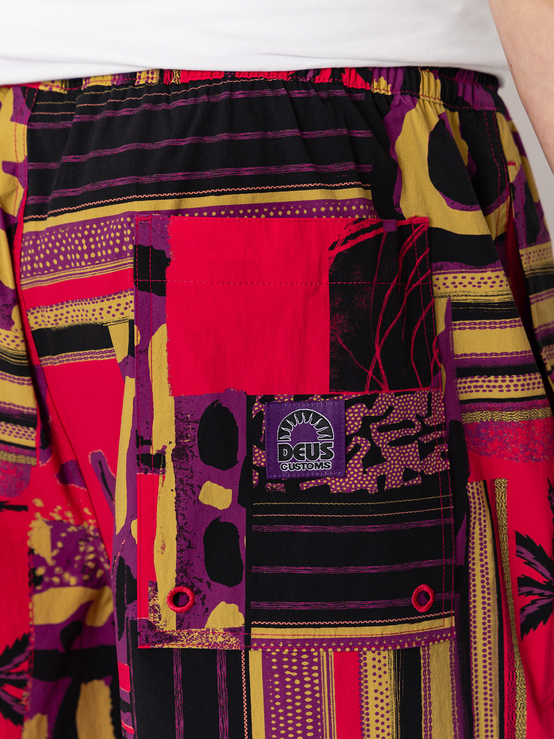Szorty Deus Ex Machina Freamon Swim (melon red)