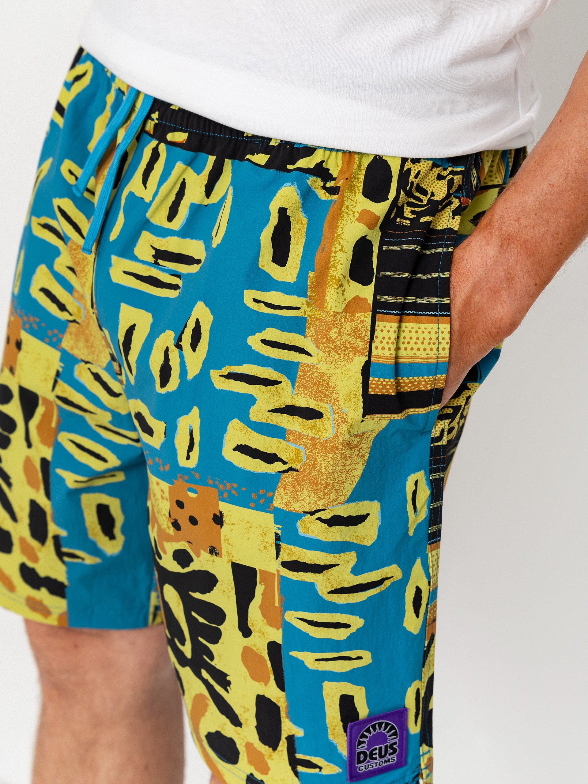 Szorty Deus Ex Machina Freamon Swim (yellow)