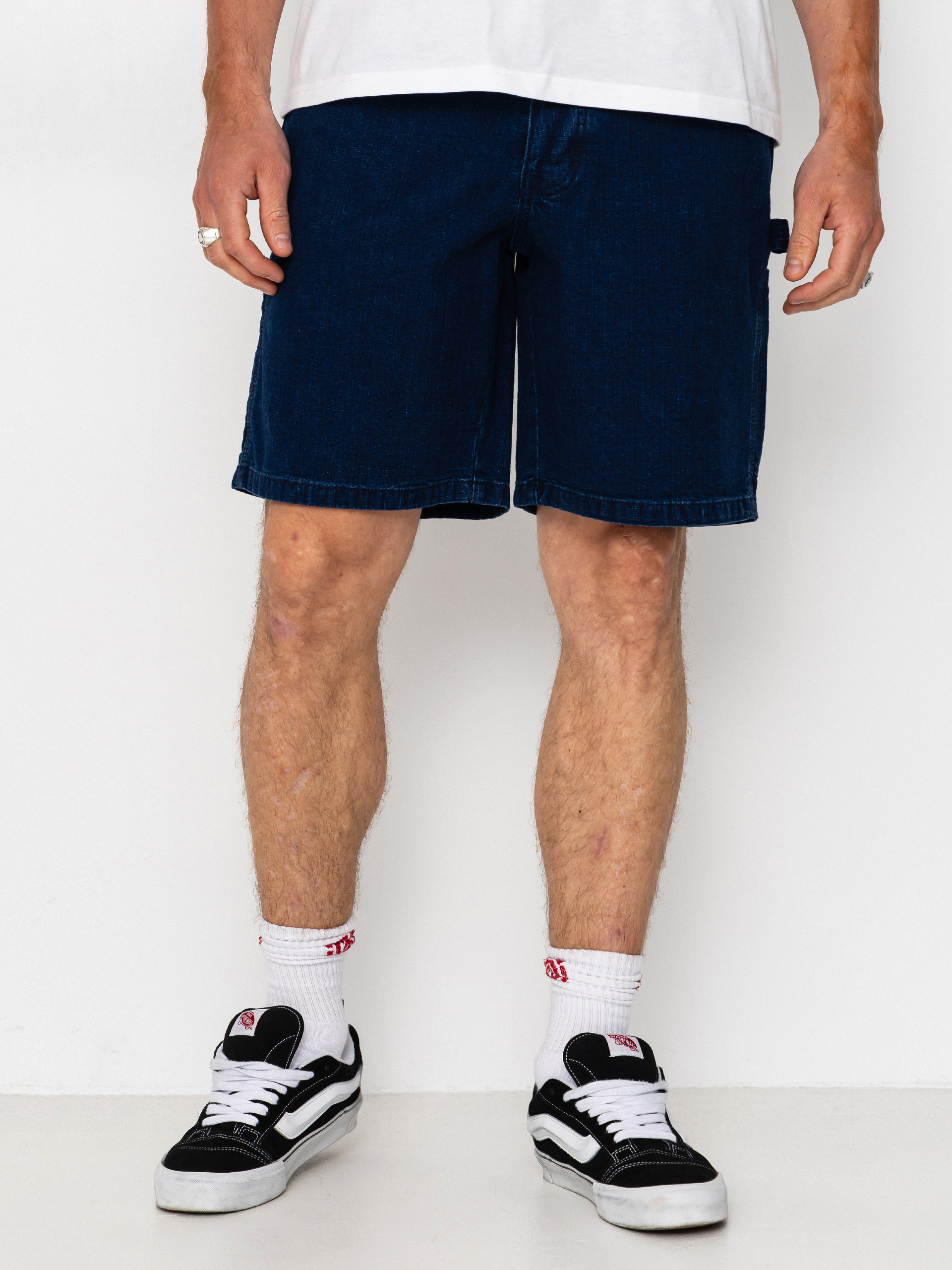 Szorty Deus Ex Machina Big Fella Chambray (indigo)