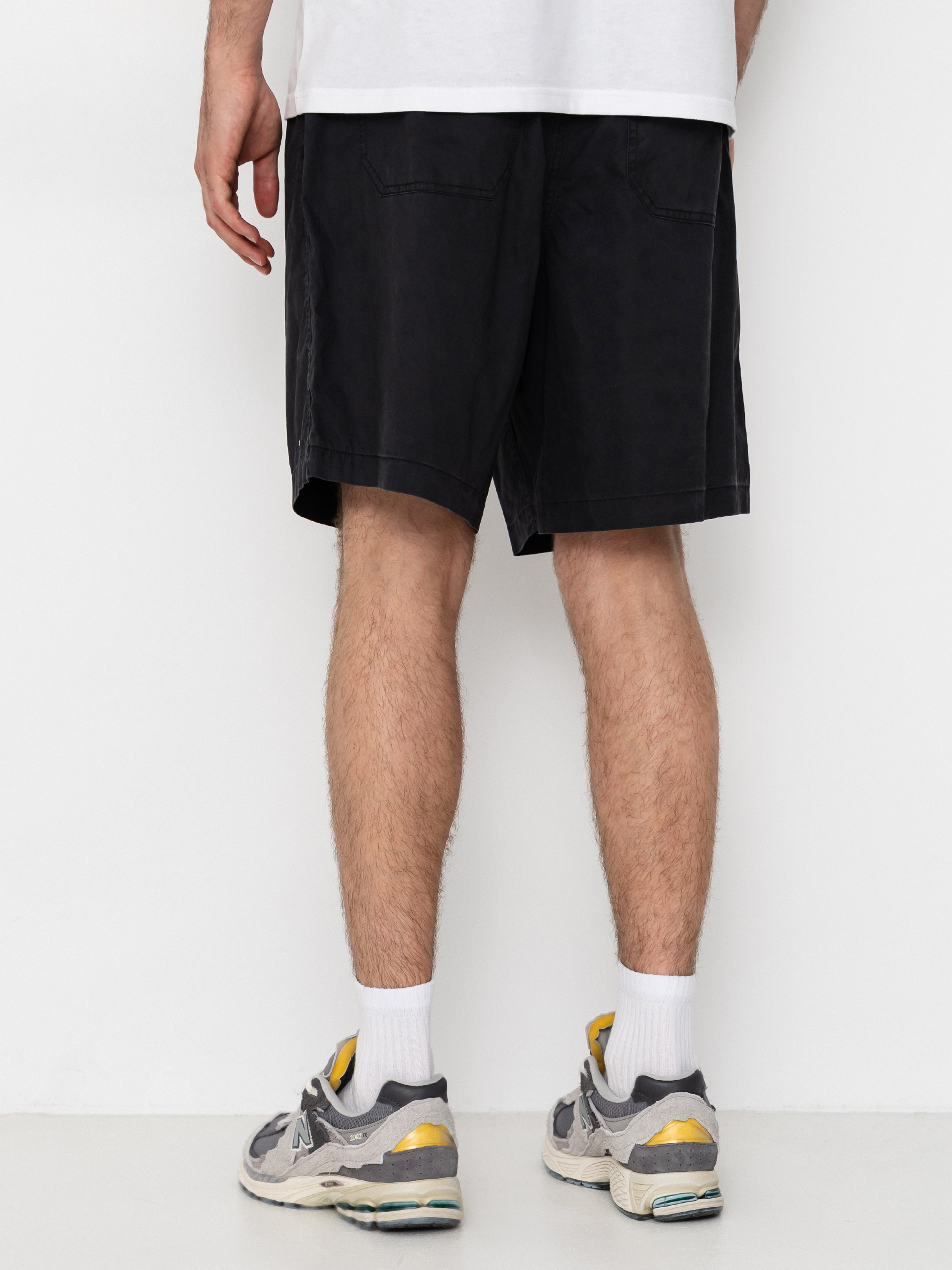 Szorty OBEY Easy Trail (black faded wash)