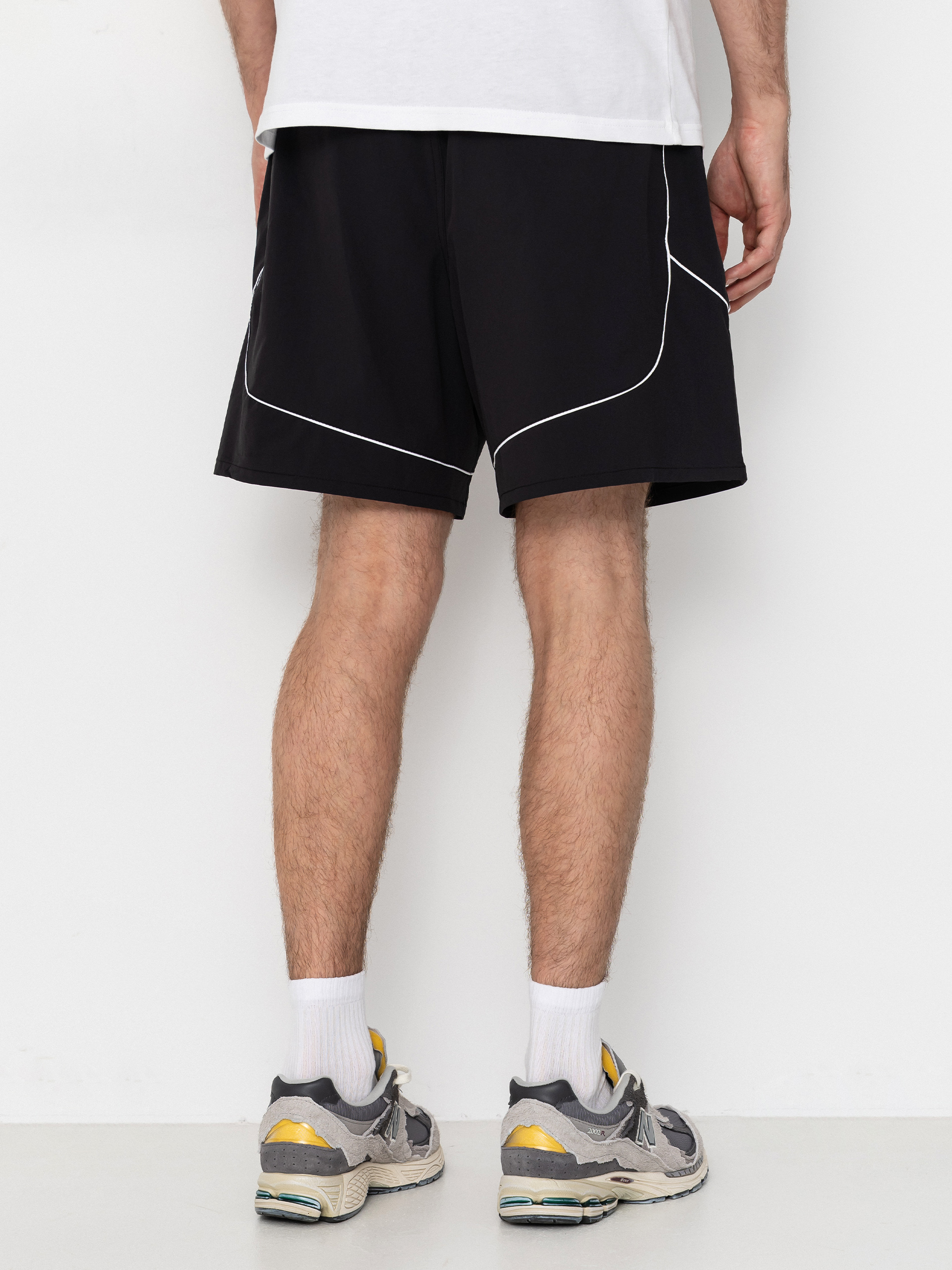 Szorty OBEY Corner (black)
