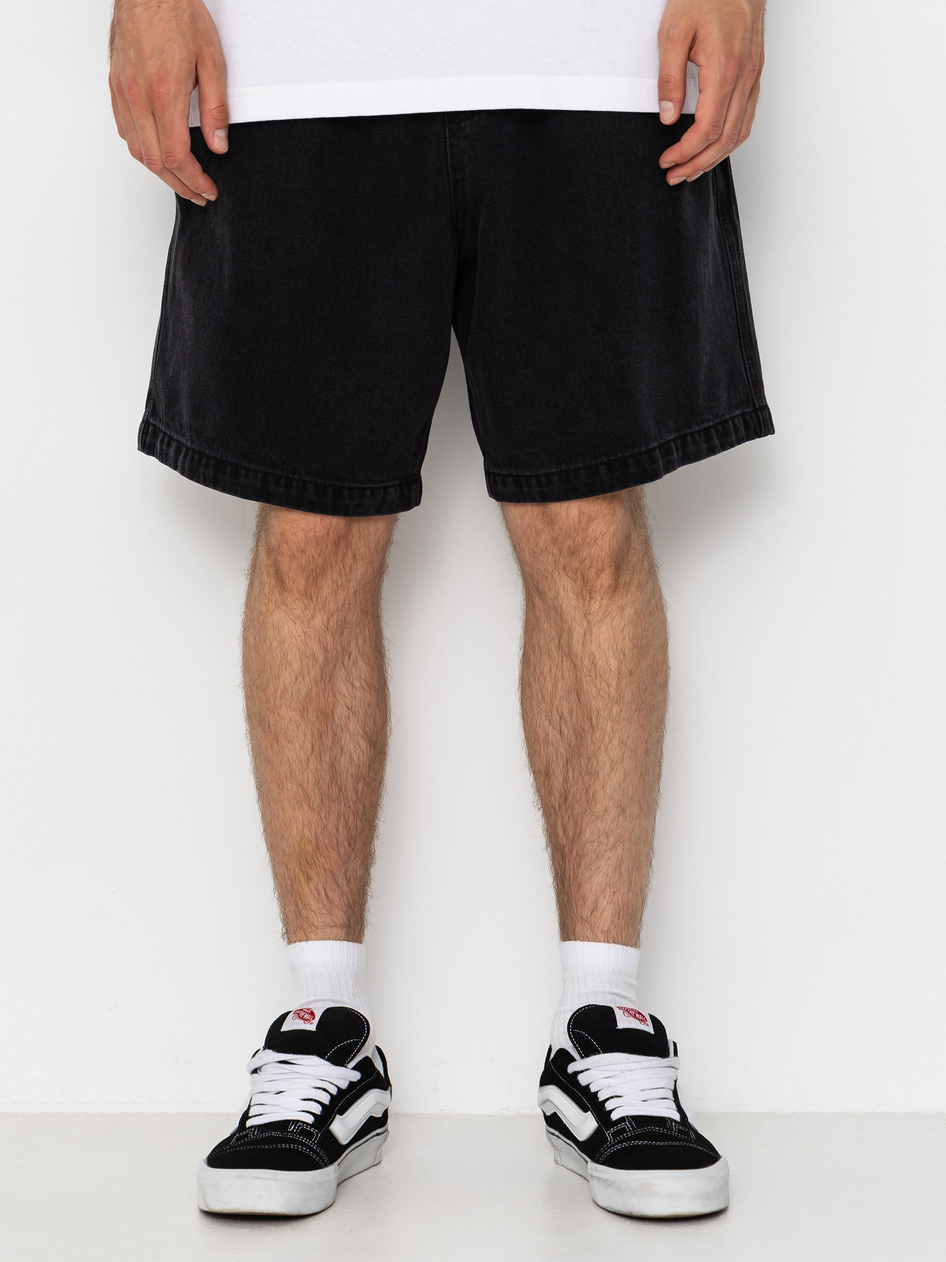 Szorty OBEY Easy Denim (washed black)