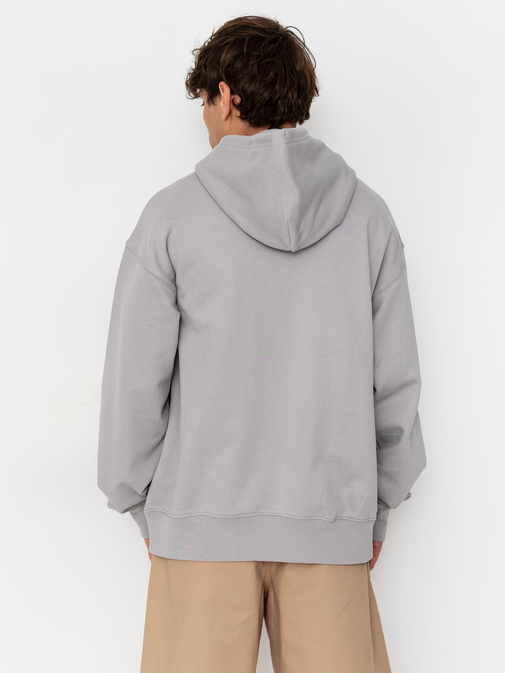 Bluza z kapturem Vans Left Chest HD (light grey)