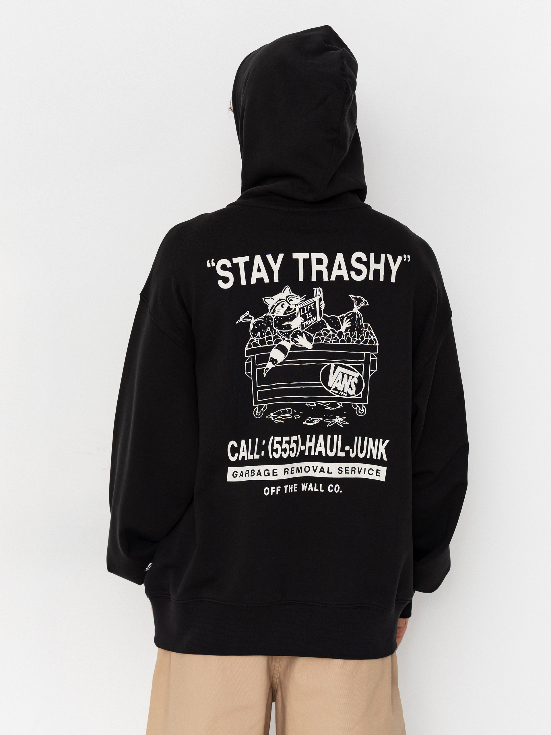 Bluza z kapturem Vans Trashy HD (black)