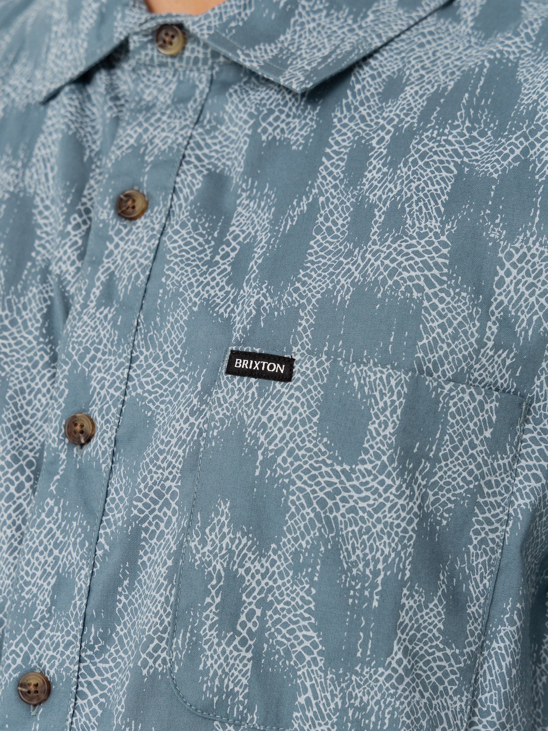Koszula Brixton Charter Print (trooper crackle paint)