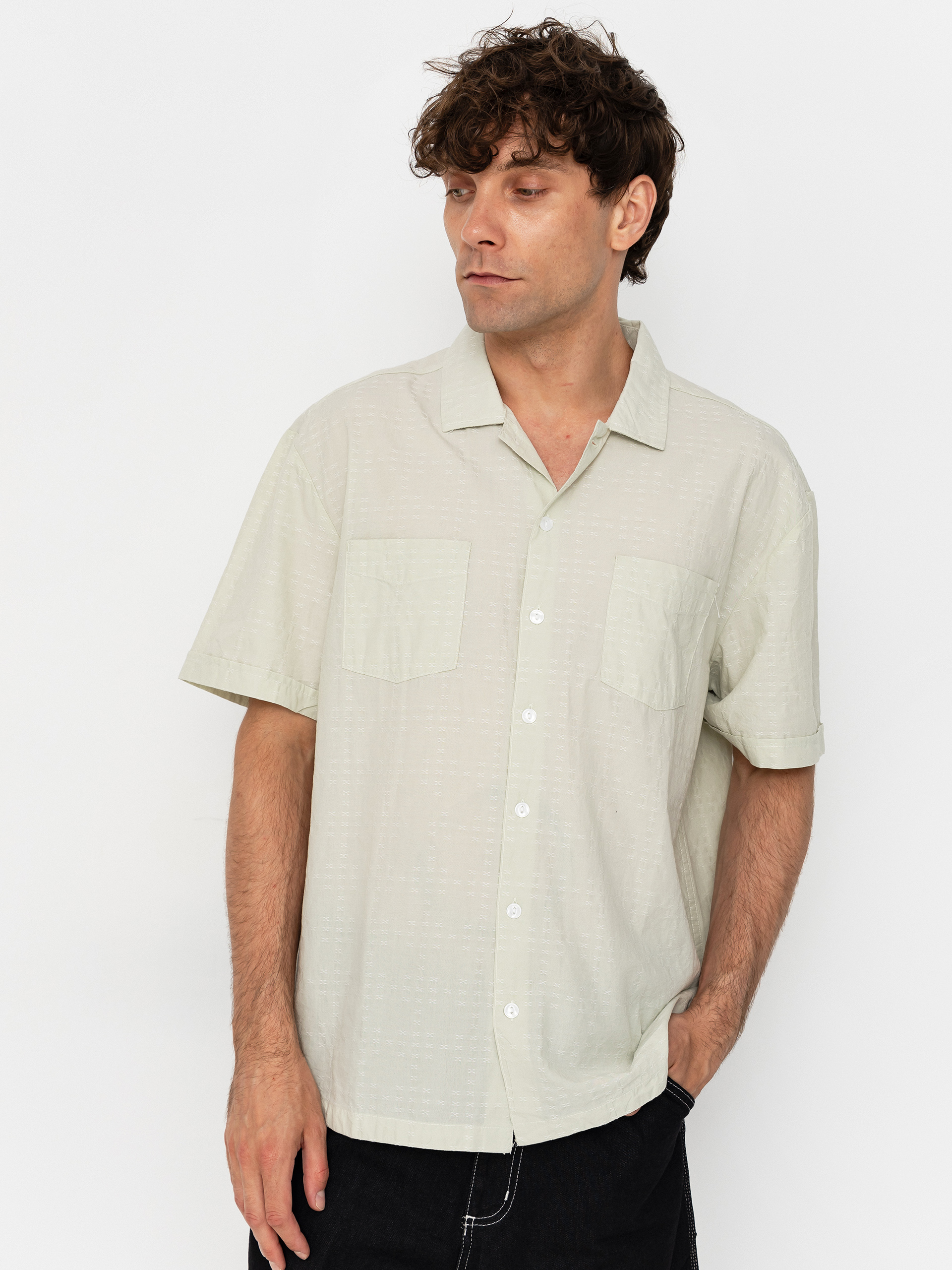 Koszula Brixton The Vintage (sea foam jacquard check)