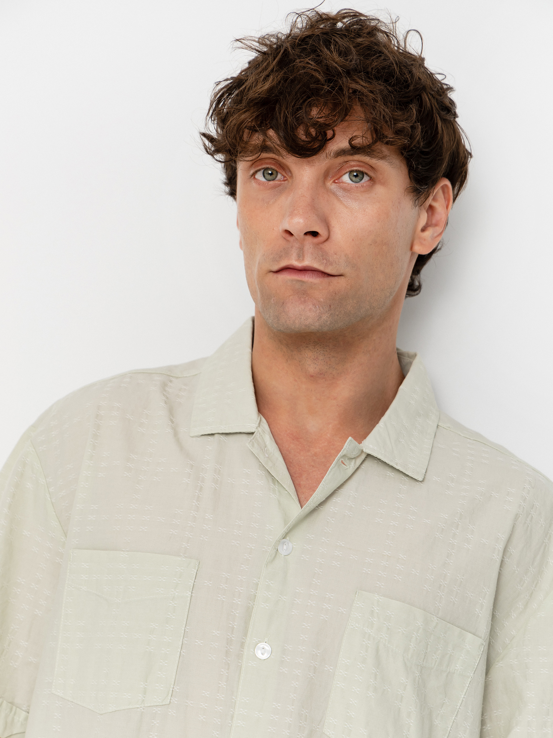 Koszula Brixton The Vintage (sea foam jacquard check)