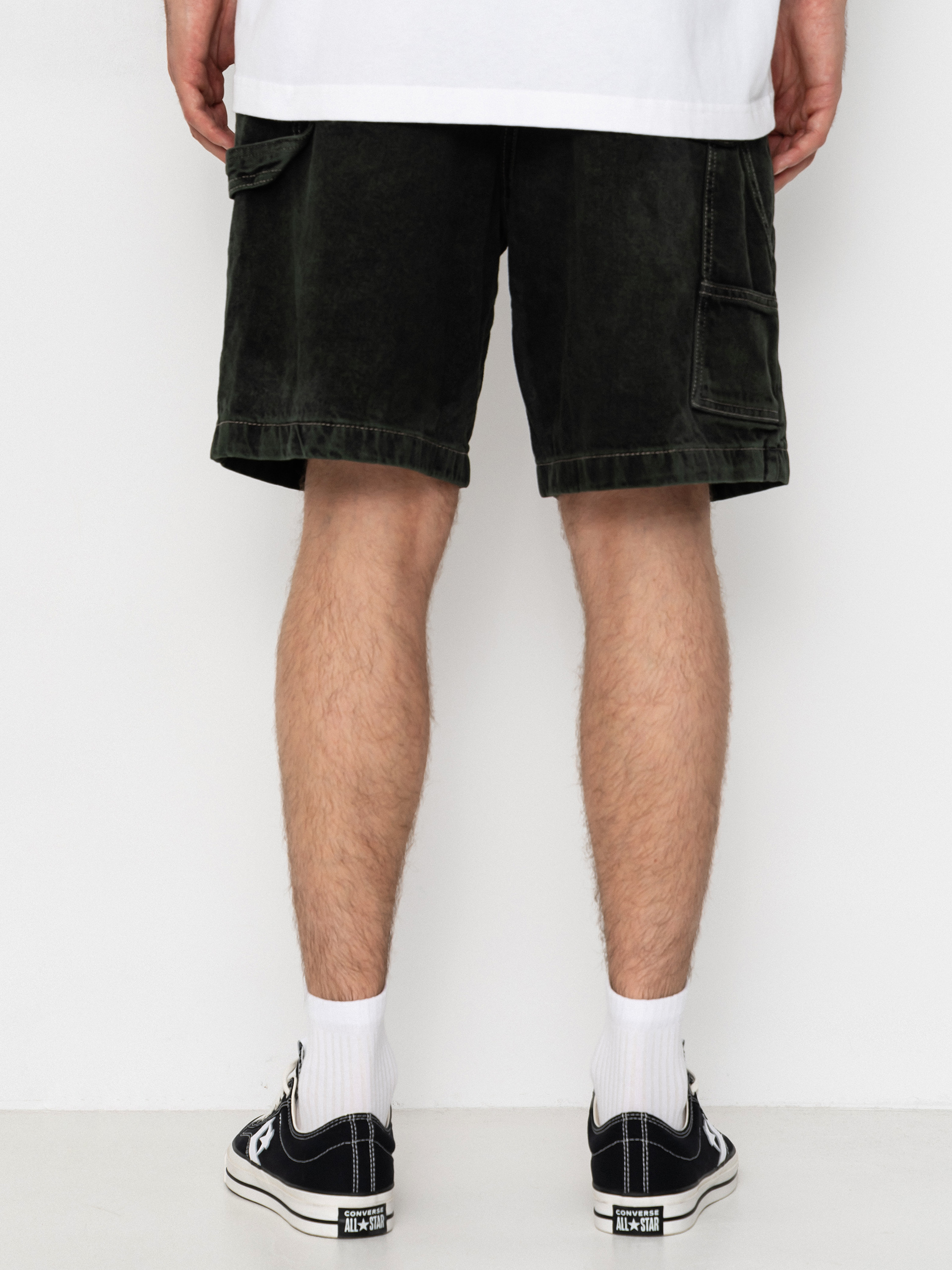 Szorty Element Big Carpenter Denim Wk (black green tint)