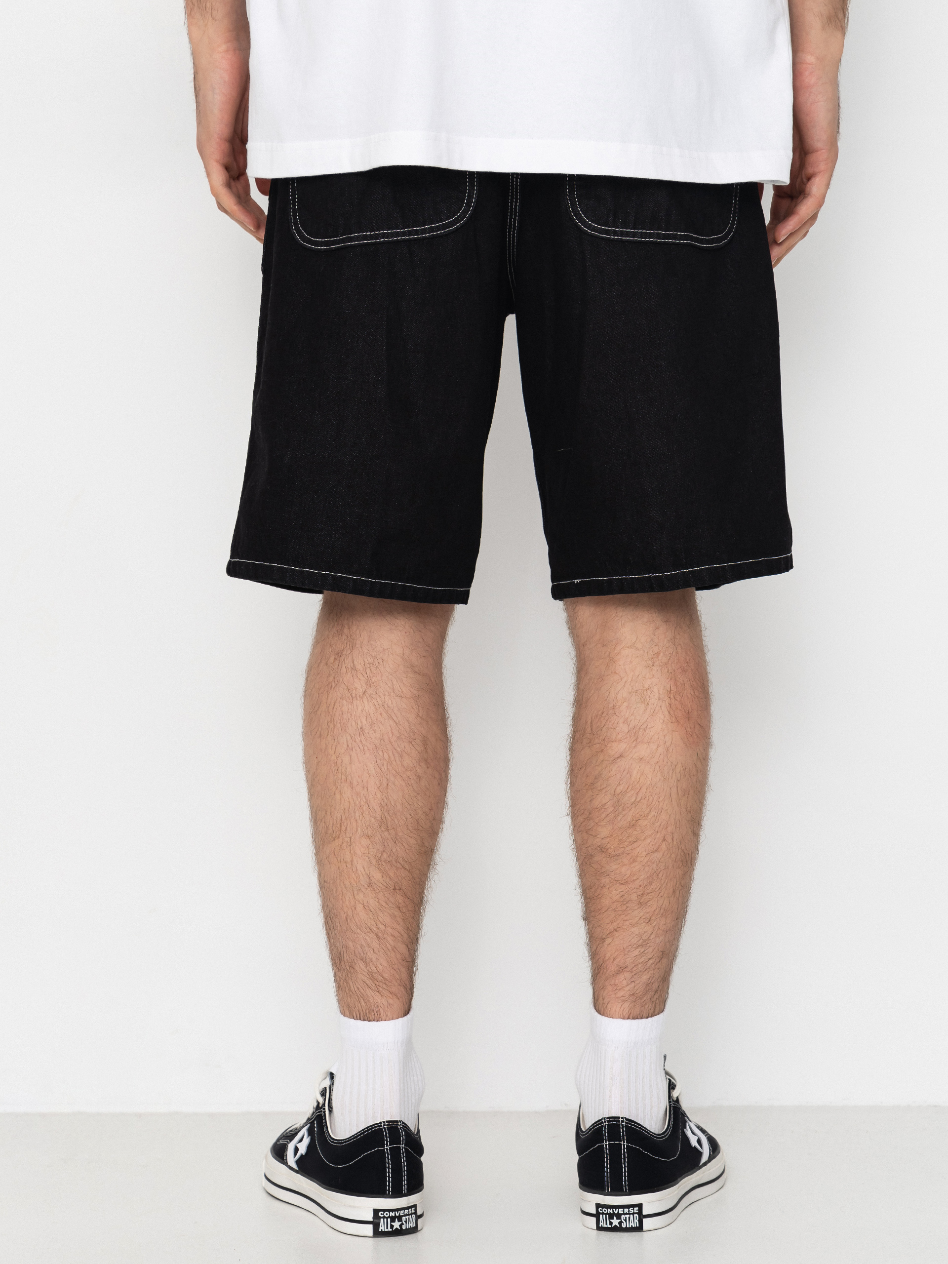 Szorty Carhartt WIP Simple (black one wash)