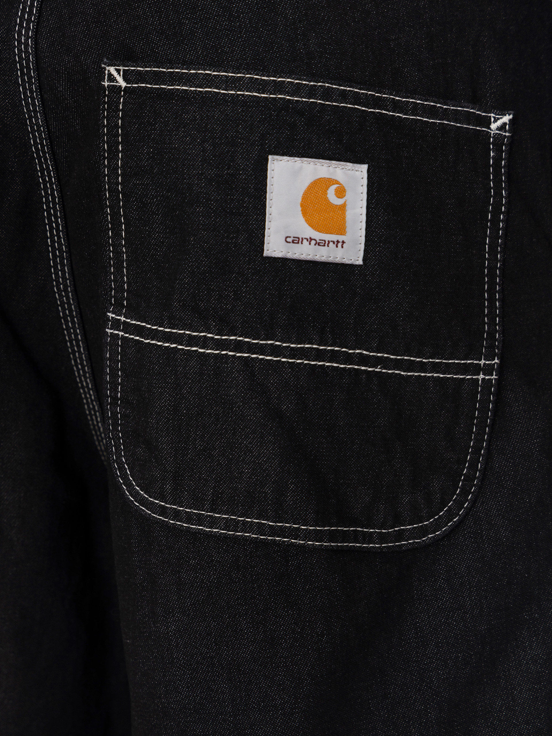 Szorty Carhartt WIP Simple (black one wash)