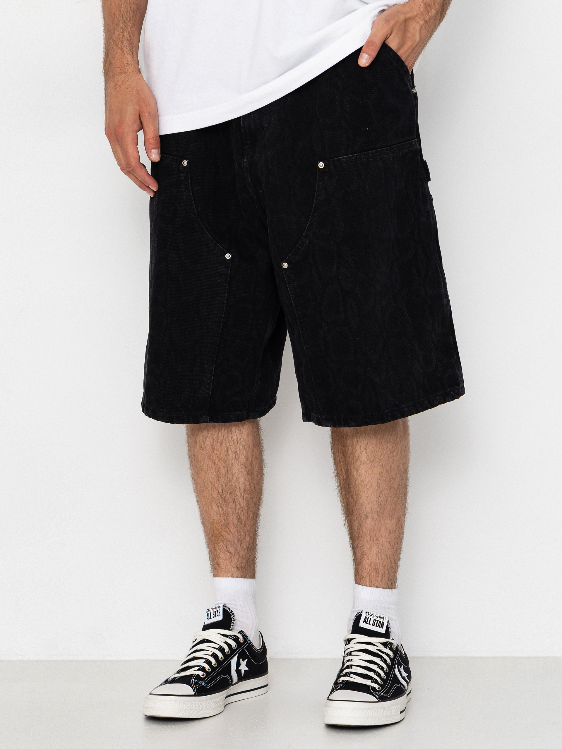 Szorty Carhartt WIP OG Double Knee (snake camo/black)