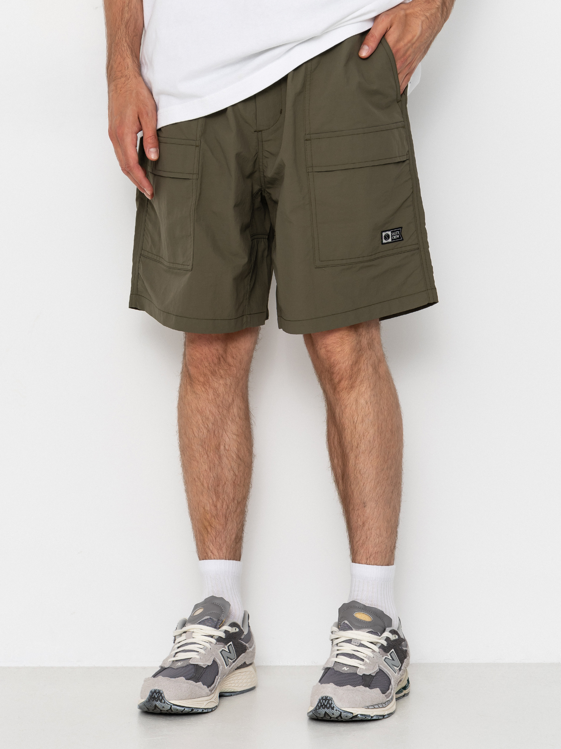 Szorty Salty Crew Raid Packable (dusty olive)