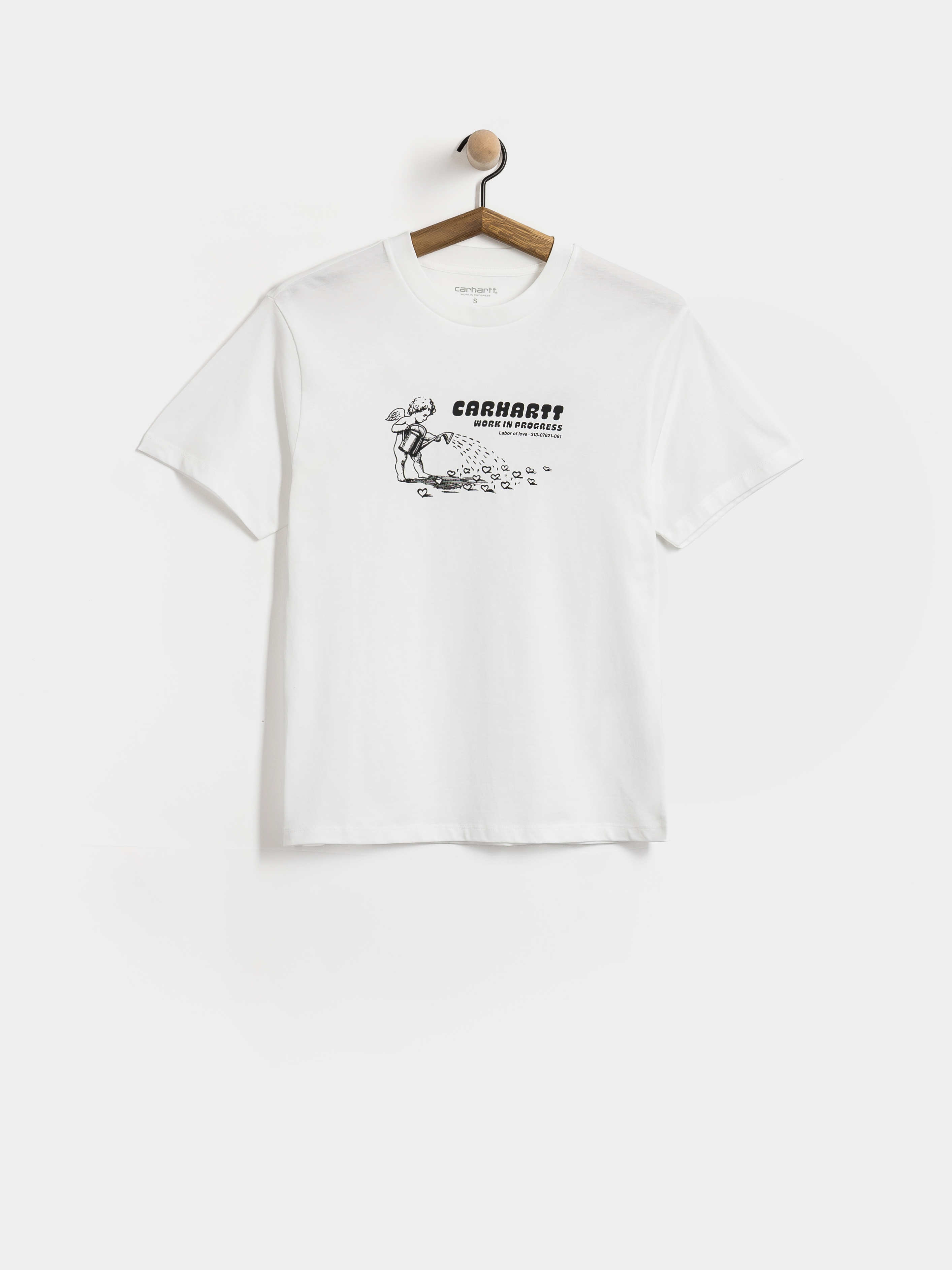 T-shirt Carhartt WIP Bumper Sticker Wmn (white)