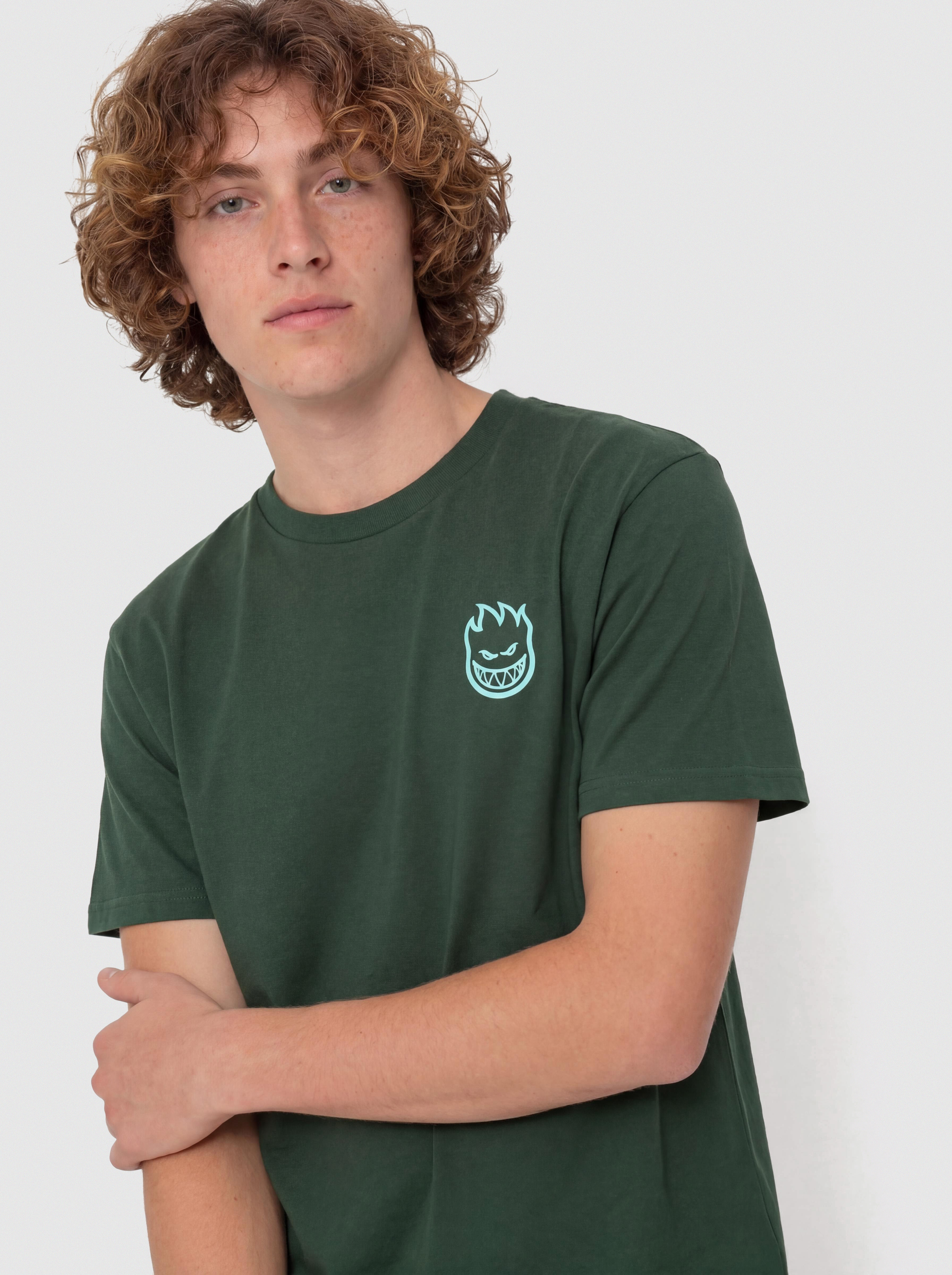 T-shirt Spitfire Floral Classic Swirl (forest)