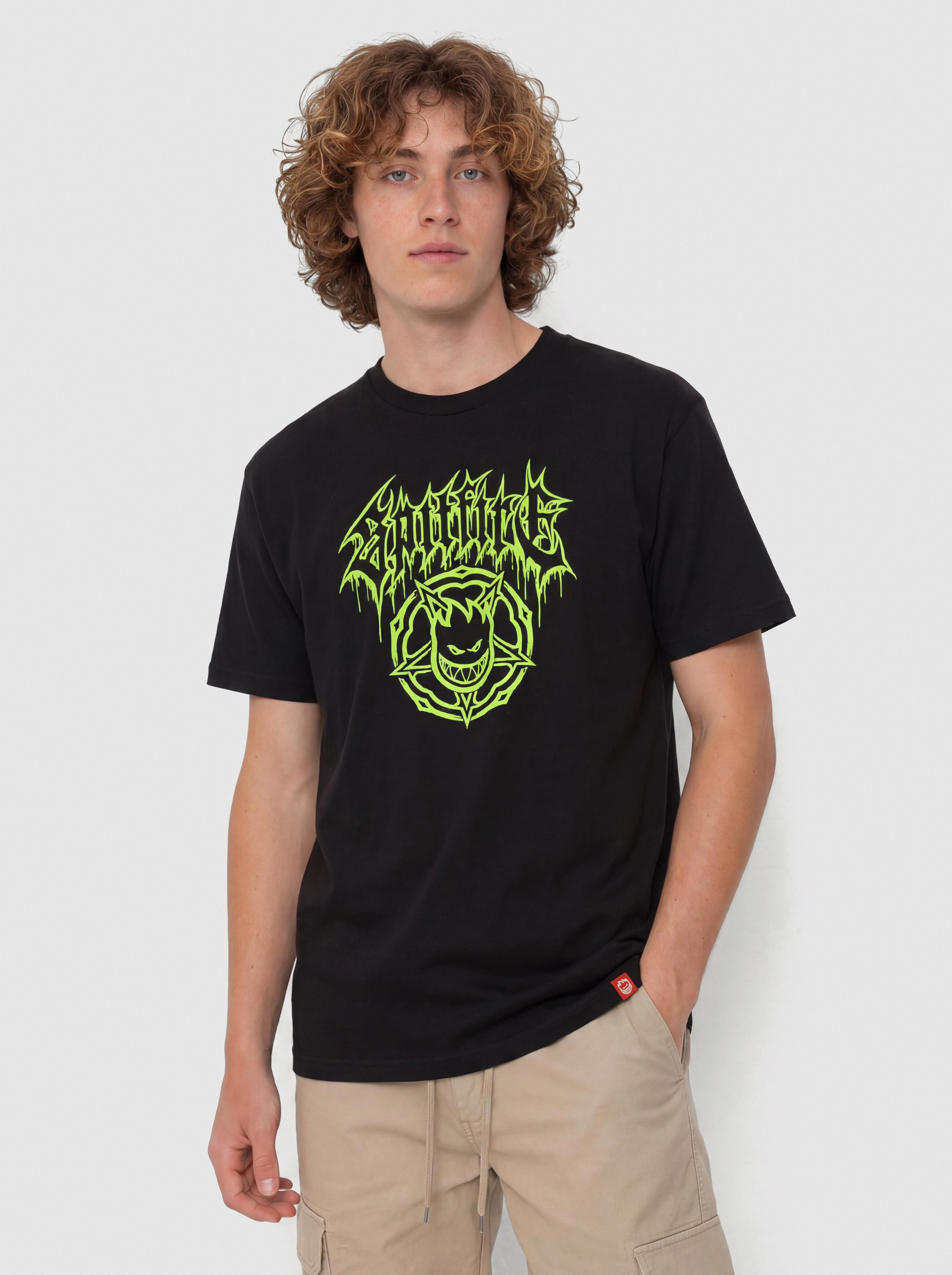 T-shirt Spitfire Basic Pentagram Drip