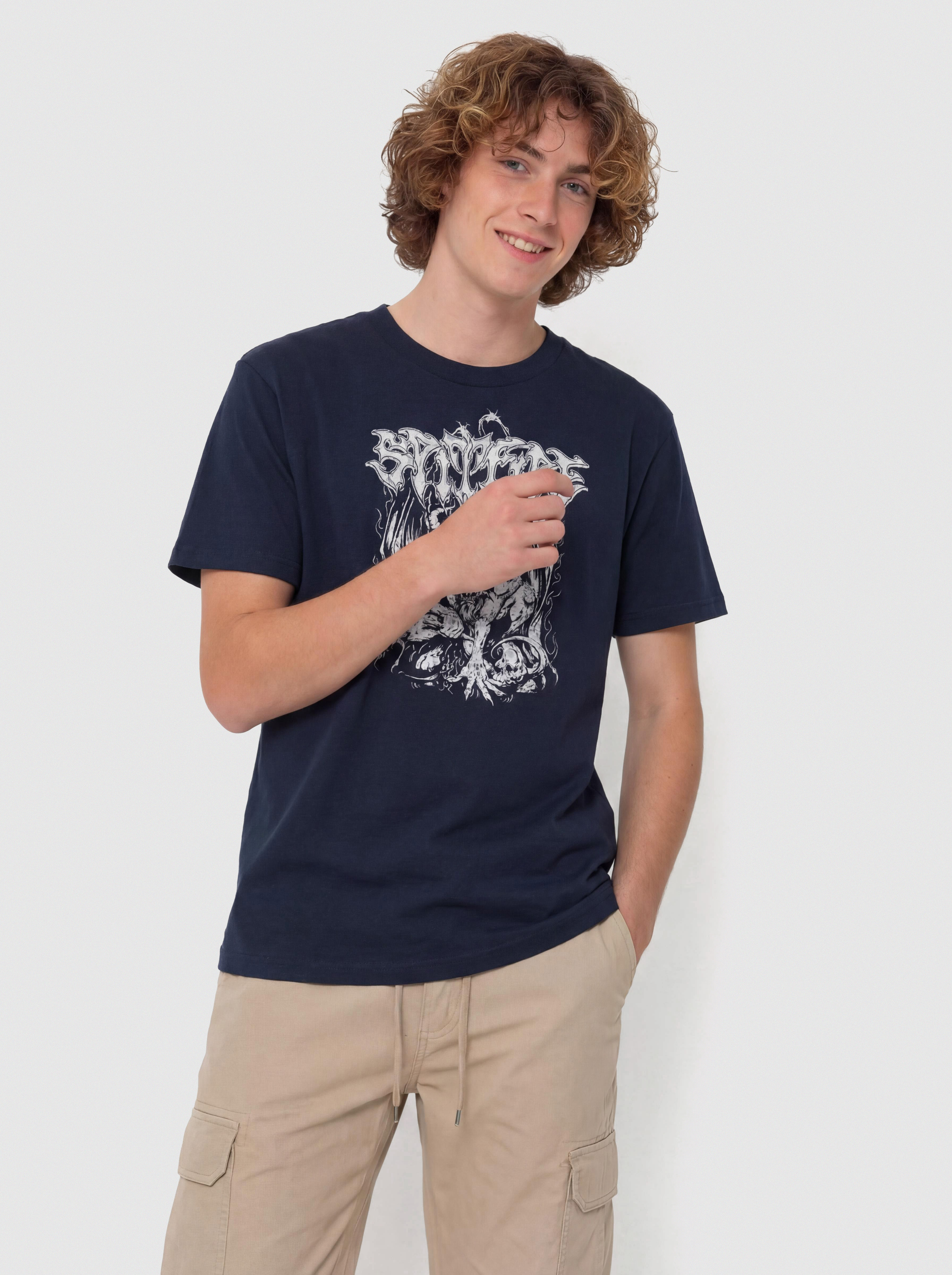 T-shirt Spitfire Demon Redux (true navy)
