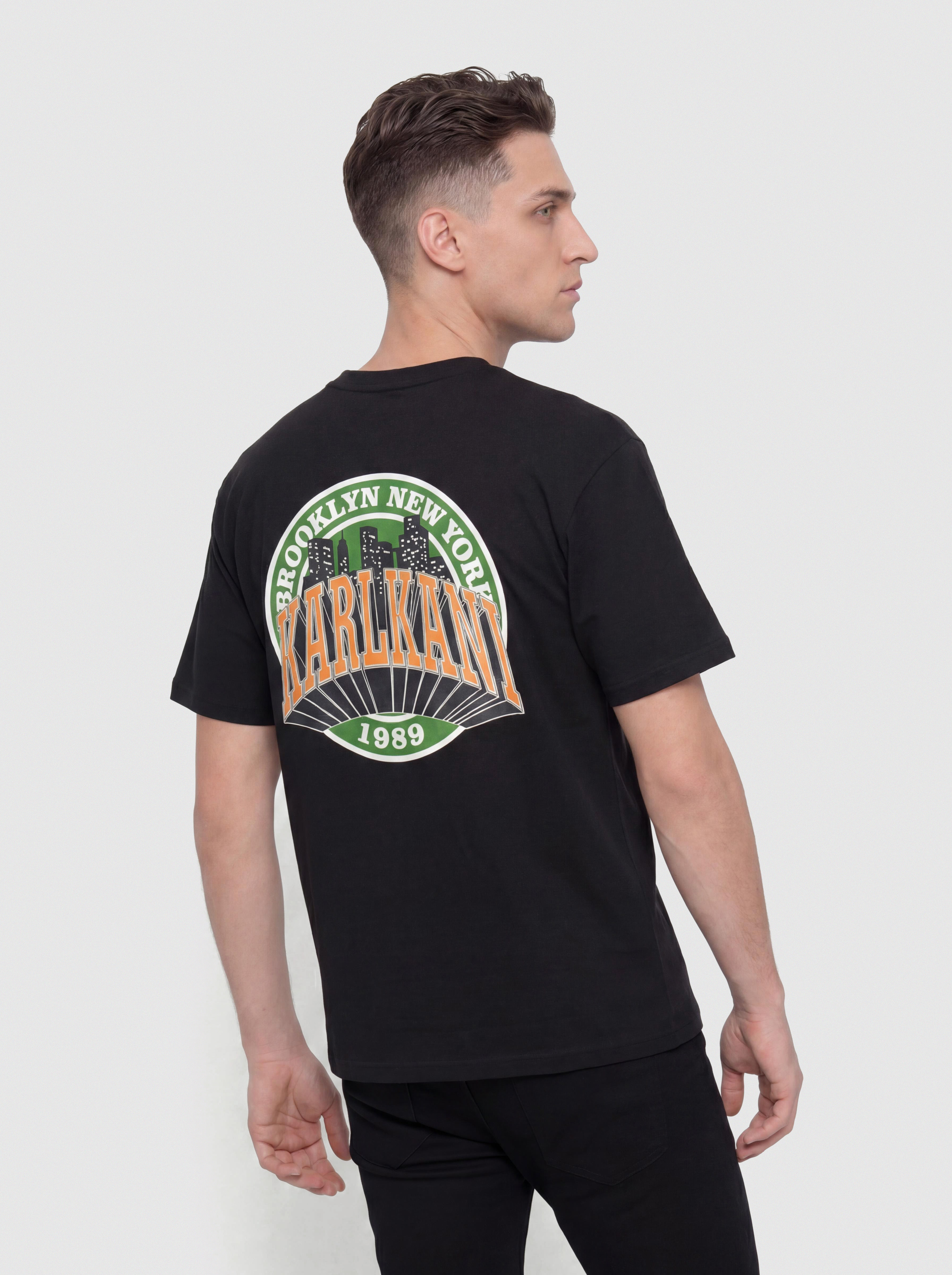 T-shirt Karl Kani Signature Oversized (black)