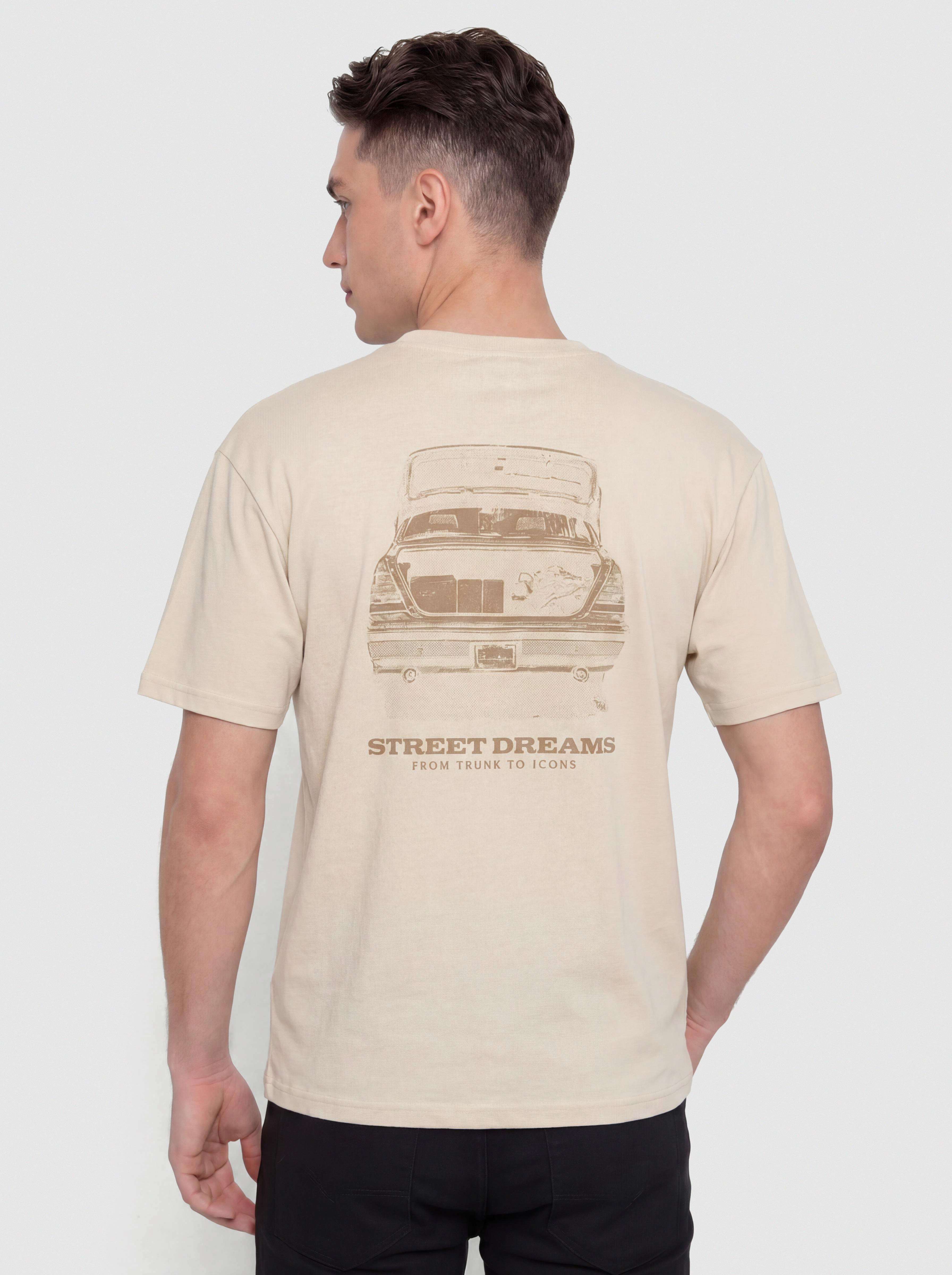 T-shirt Karl Kani Slogan Boxy (beige)