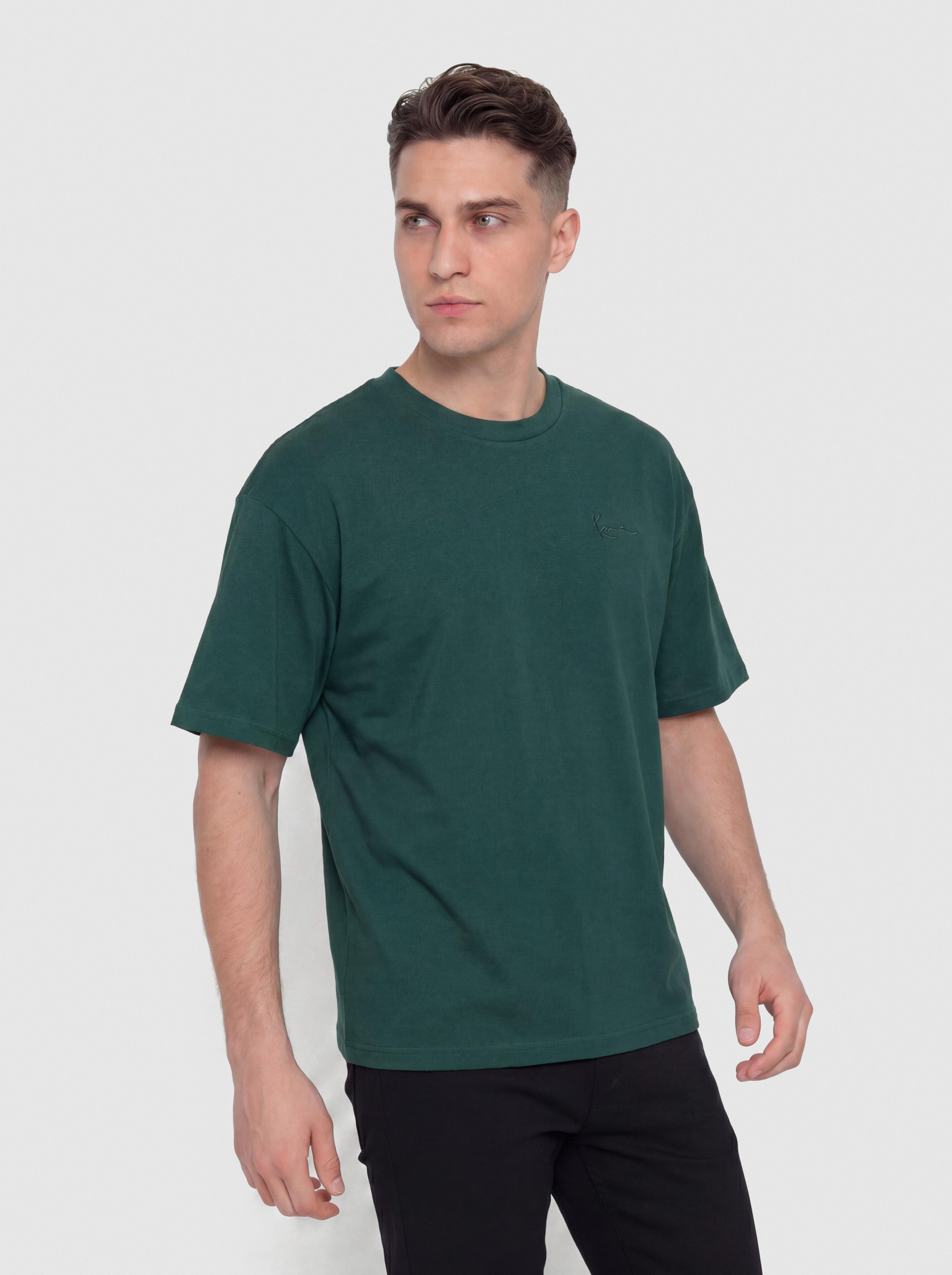 T-shirt Karl Kani Signature Washed Oversized (green)