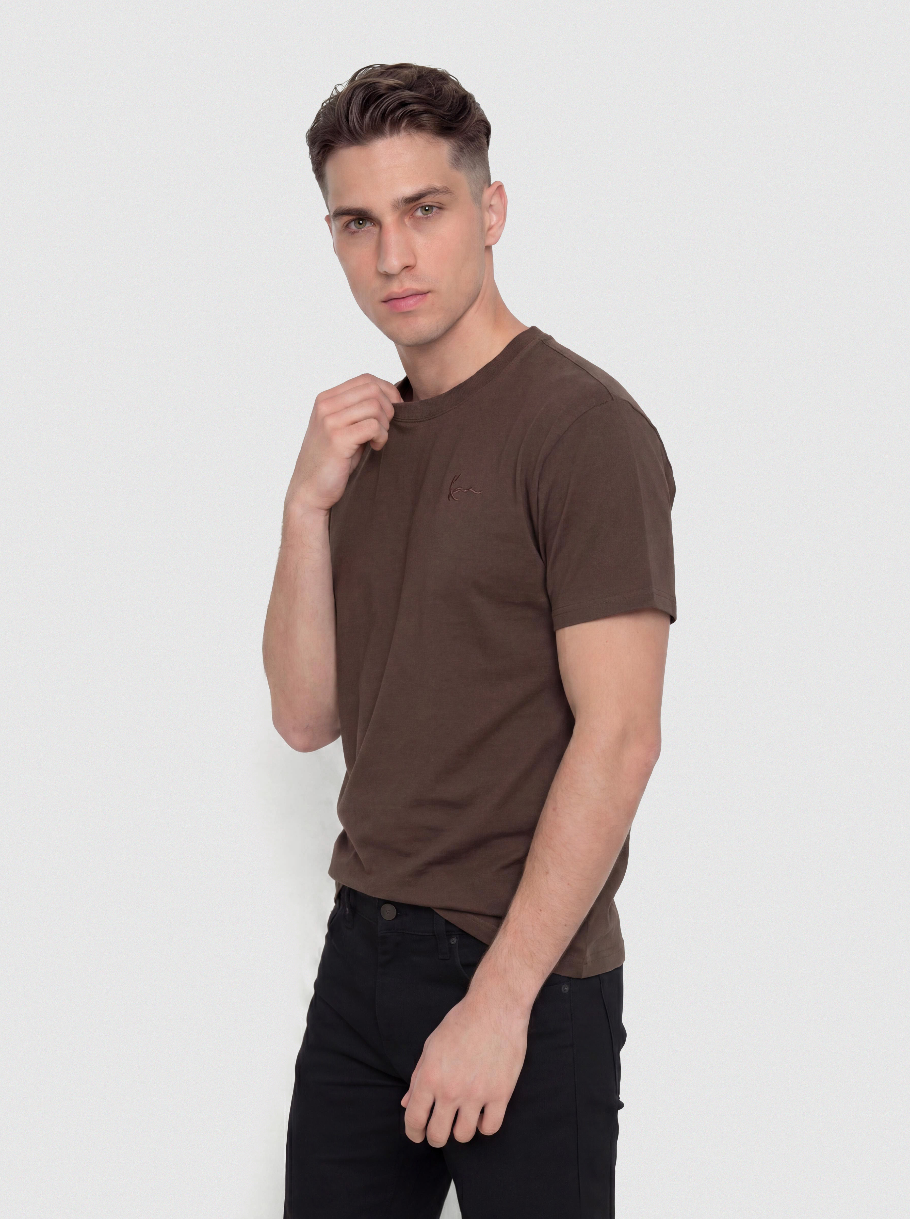 T-shirt Karl Kani Slogan Boxy (brown)