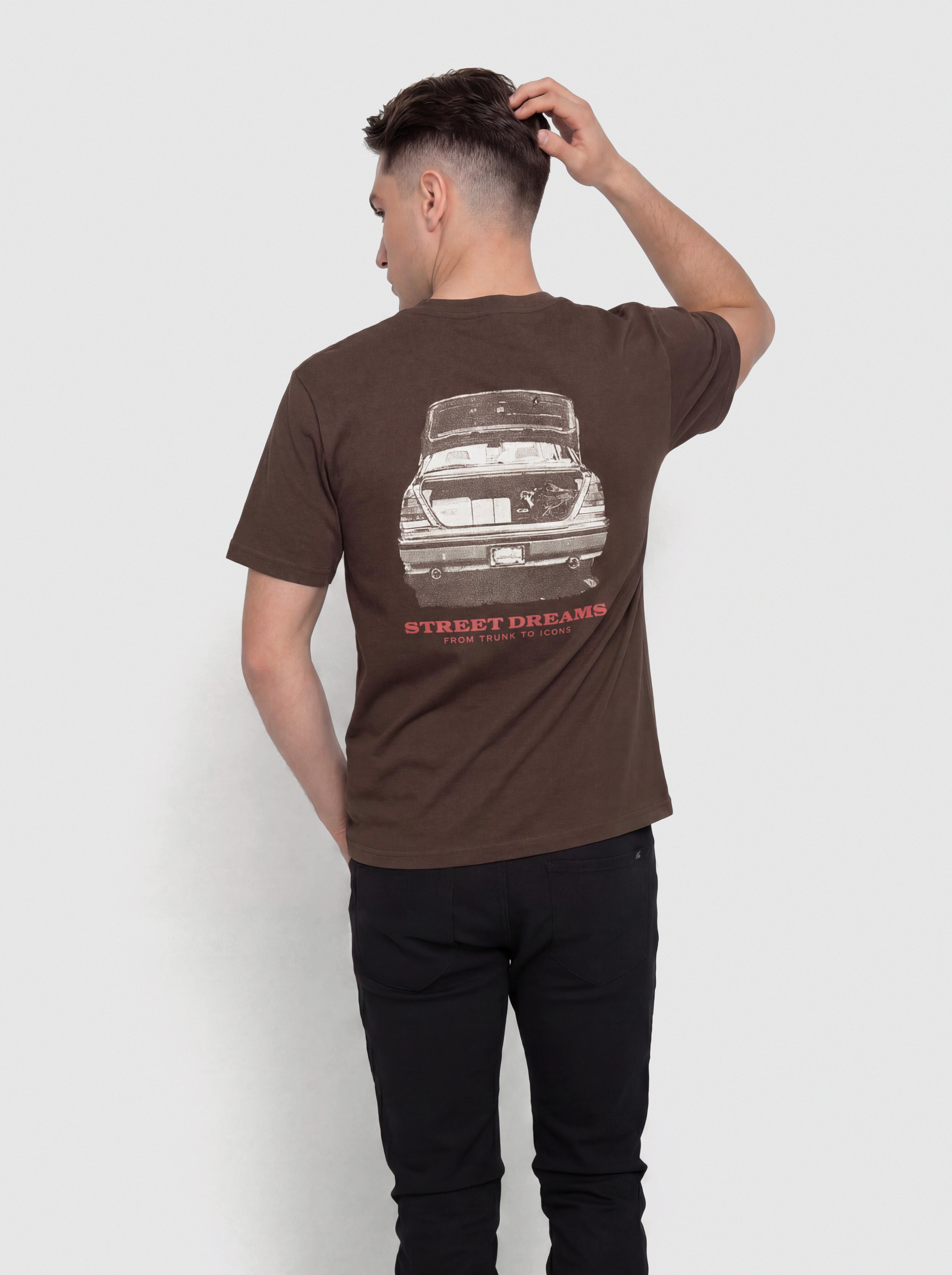 T-shirt Karl Kani Slogan Boxy (brown)