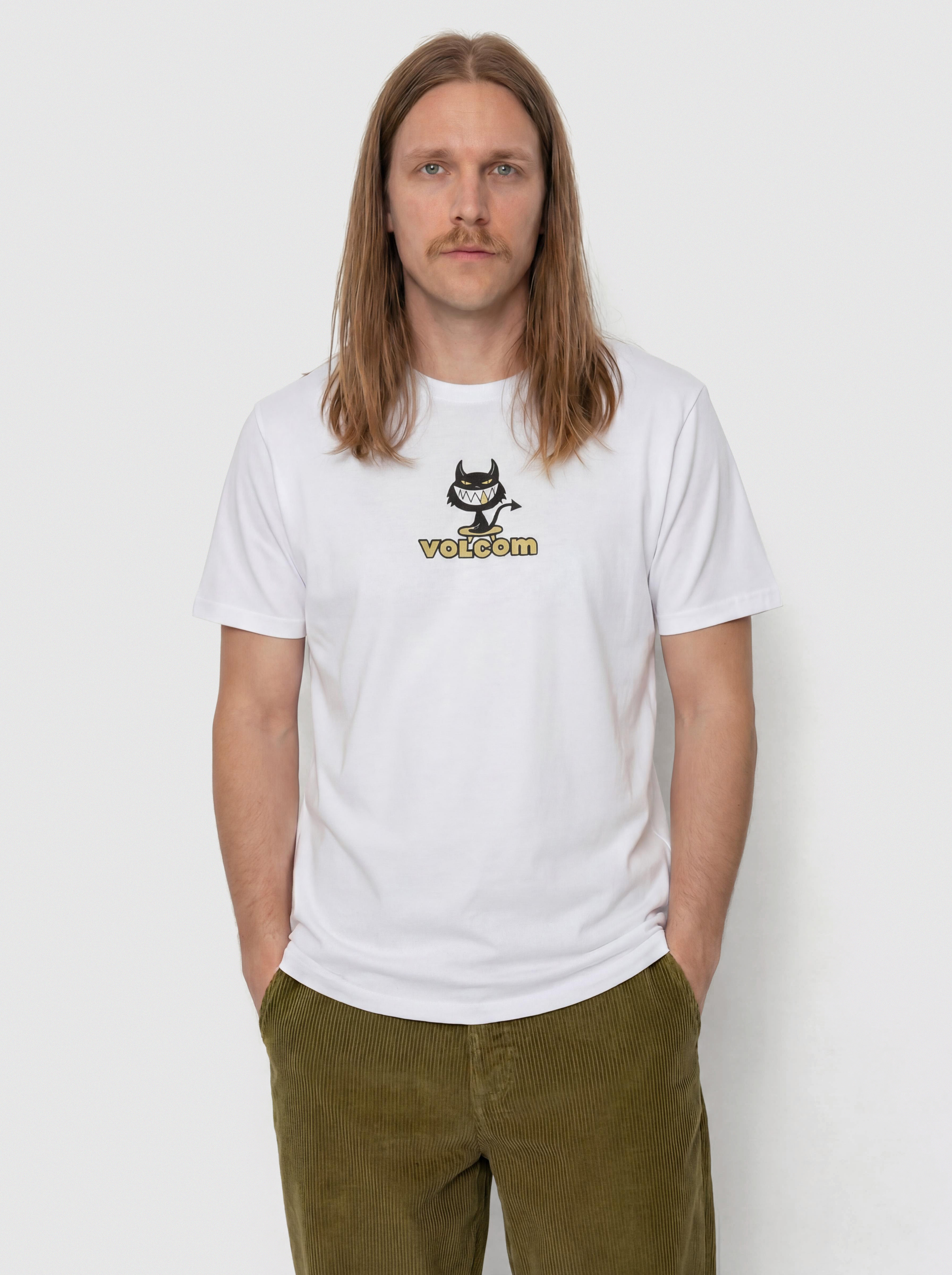 T-shirt Volcom Devilish (white)