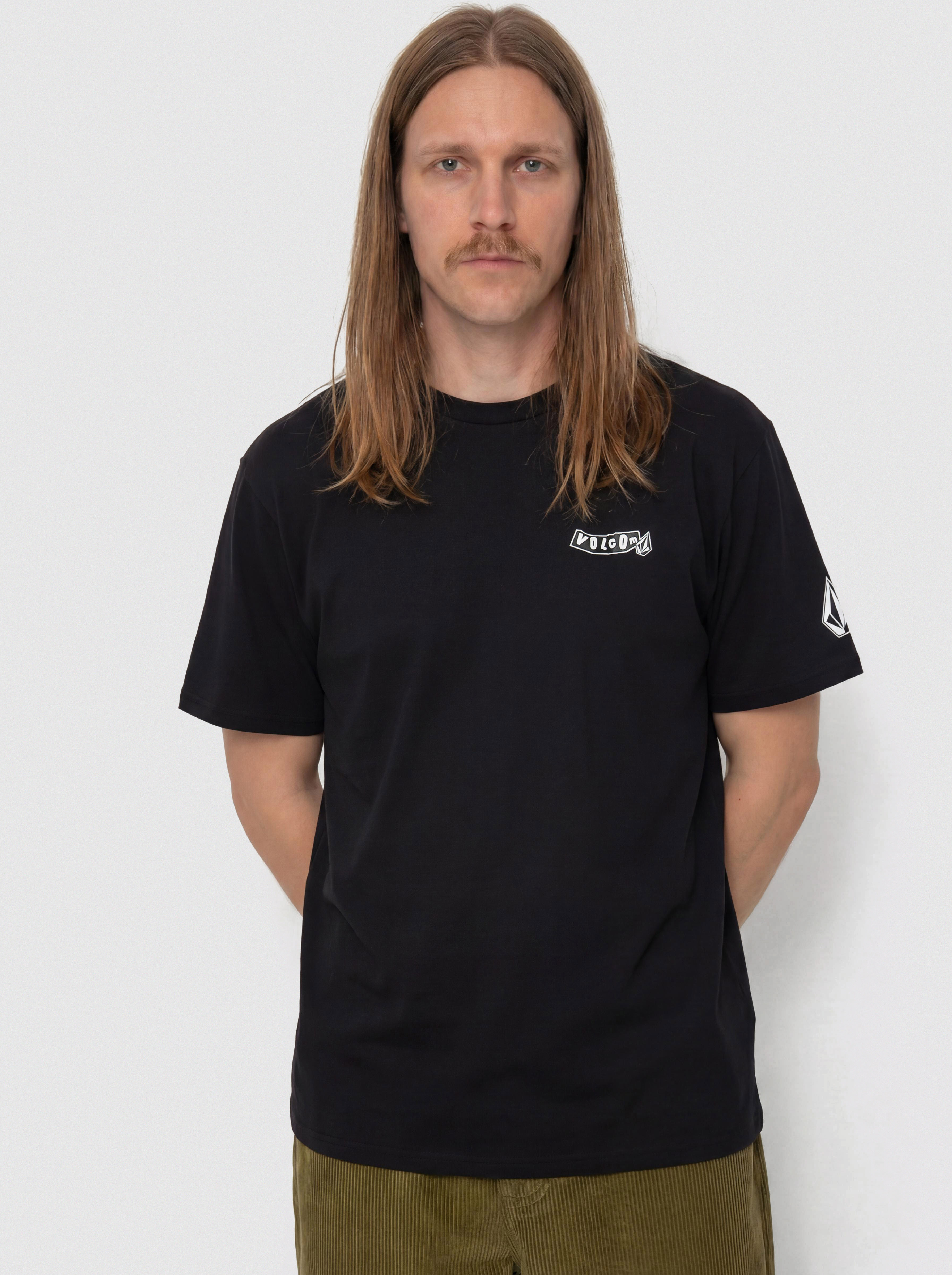 T-shirt Volcom Pistol Surf Lycra (black)