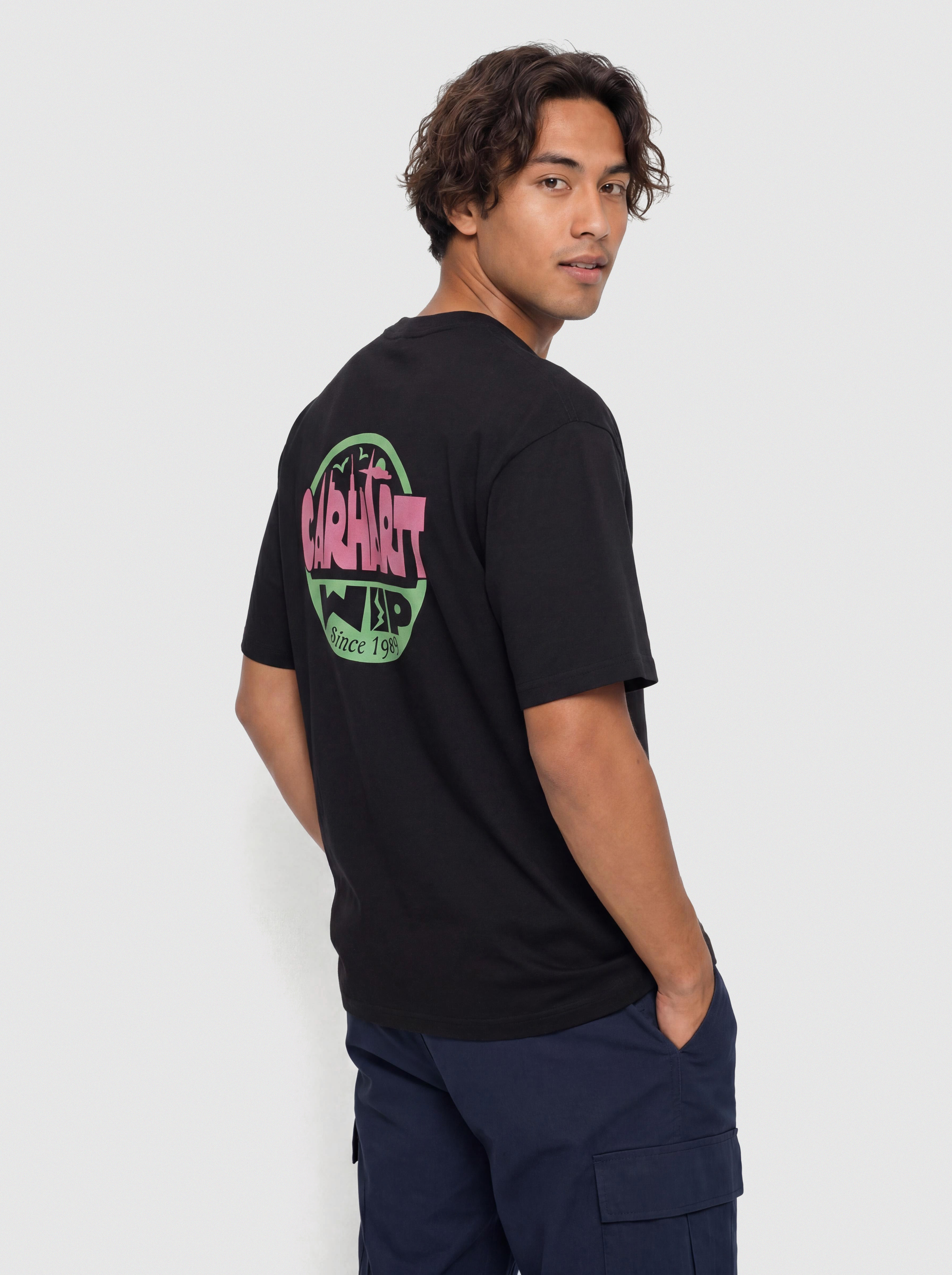 T-shirt Carhartt WIP Luggage Label (black)