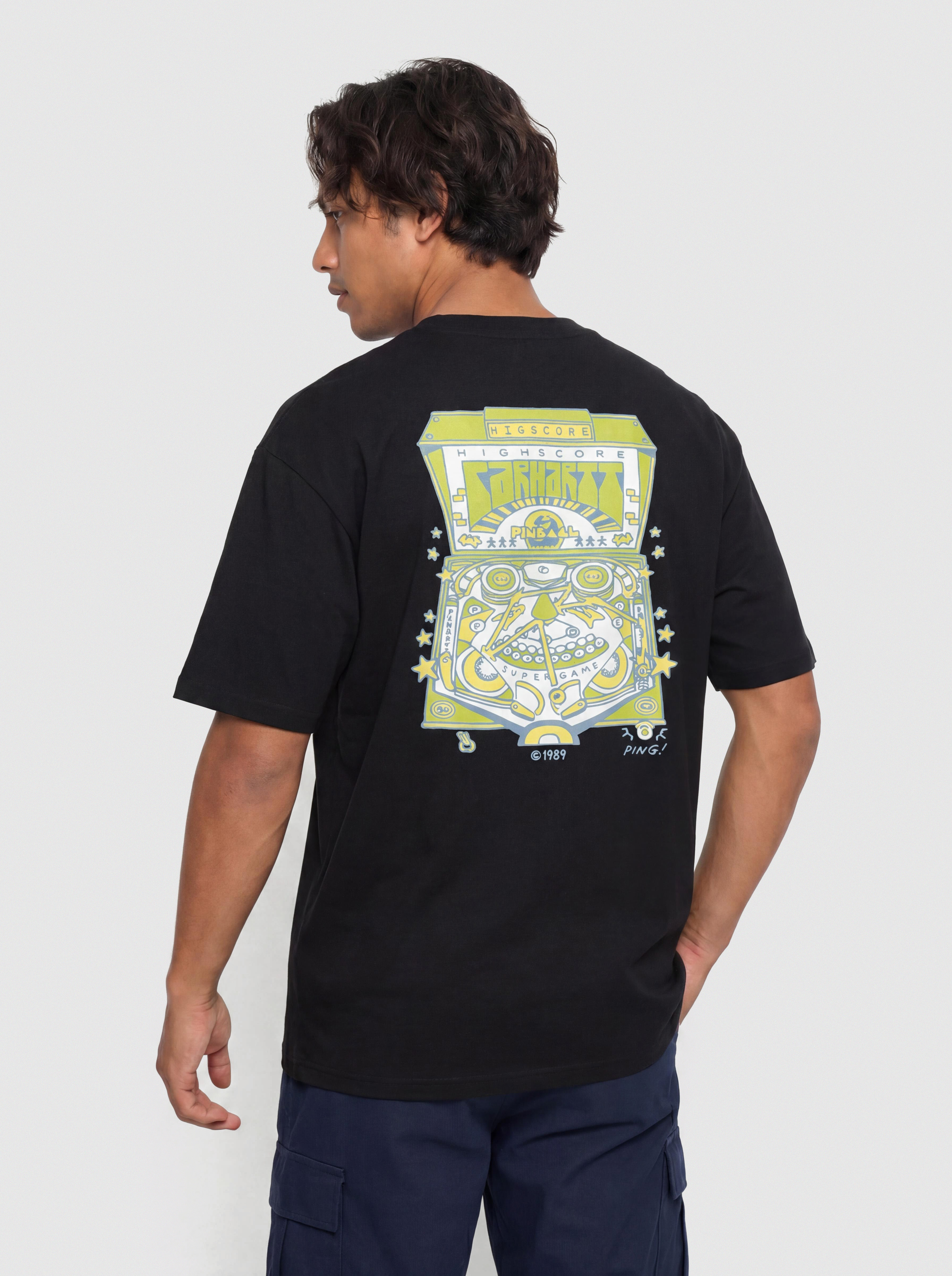 T-shirt Carhartt WIP Pinball (black)